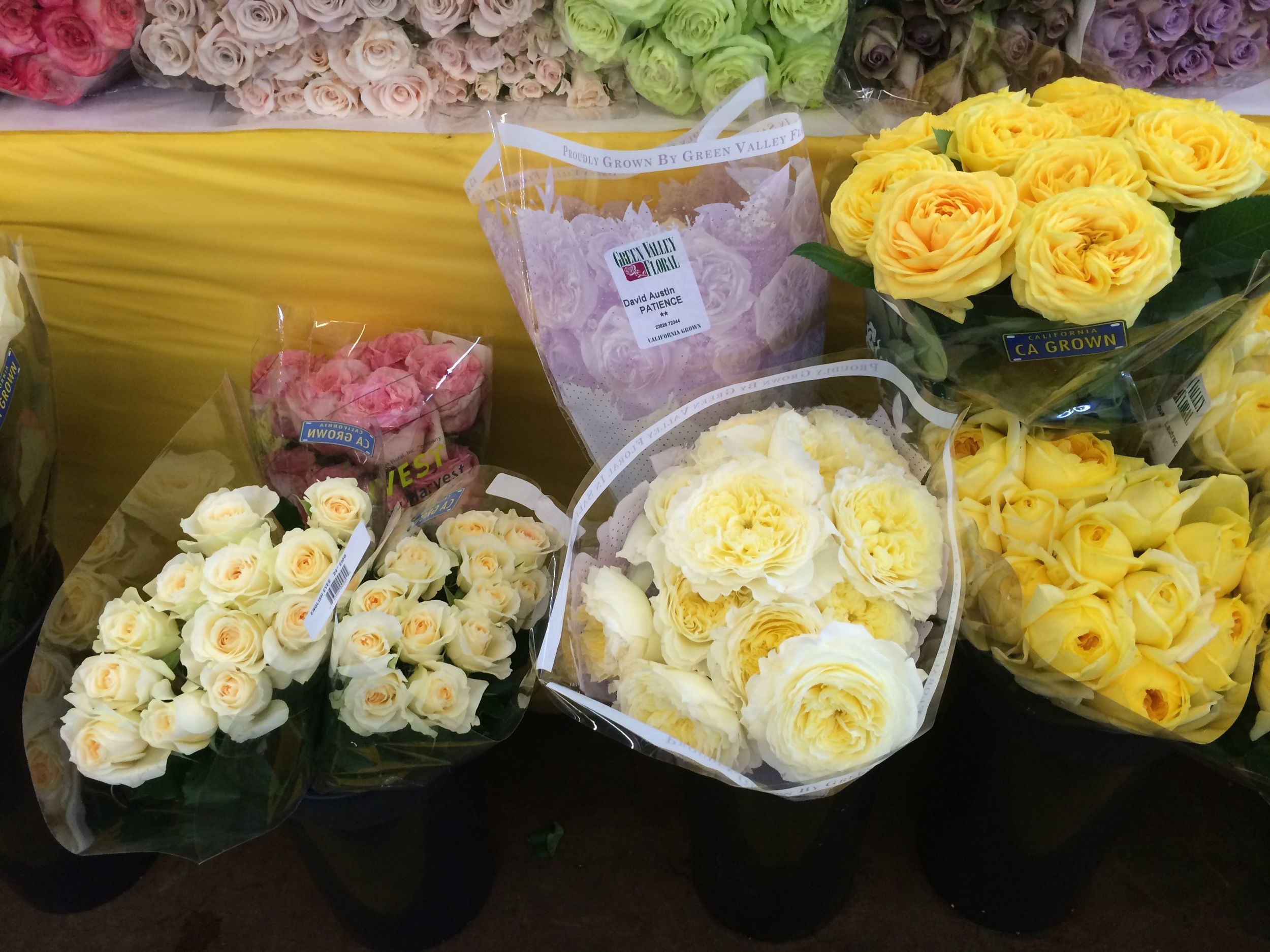 Roses are always classic. The key to making sure they don't look cheesy is using them when the blooms are wide open.