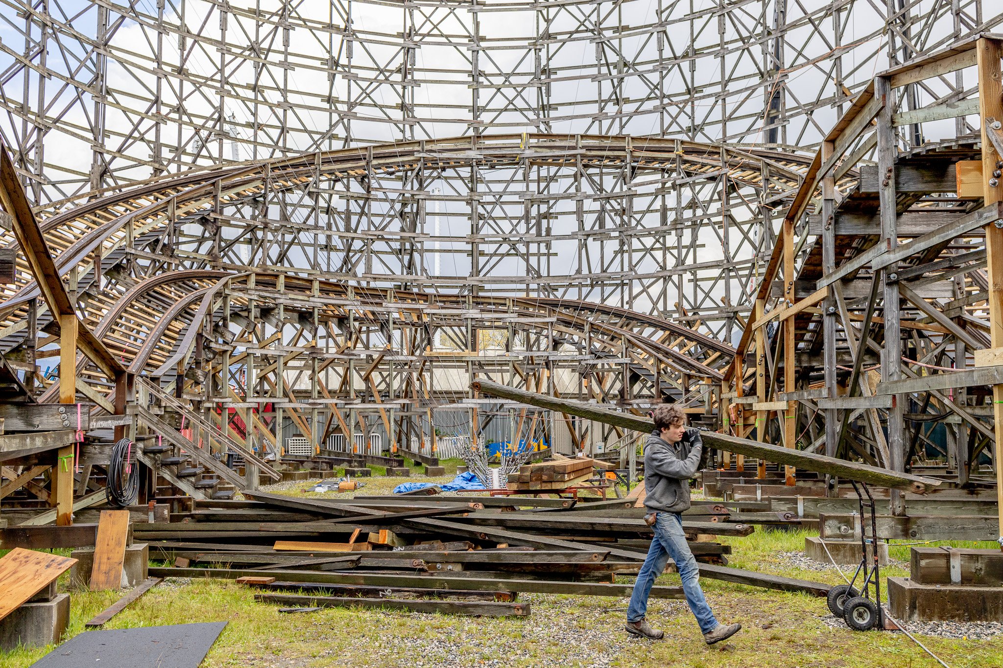Salvaging Wood at the PNE - A Tale of Renewal
