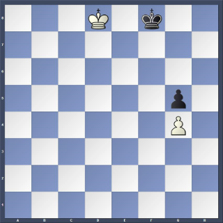 POSITION 3 - White to play: Black (with the opposition) draws