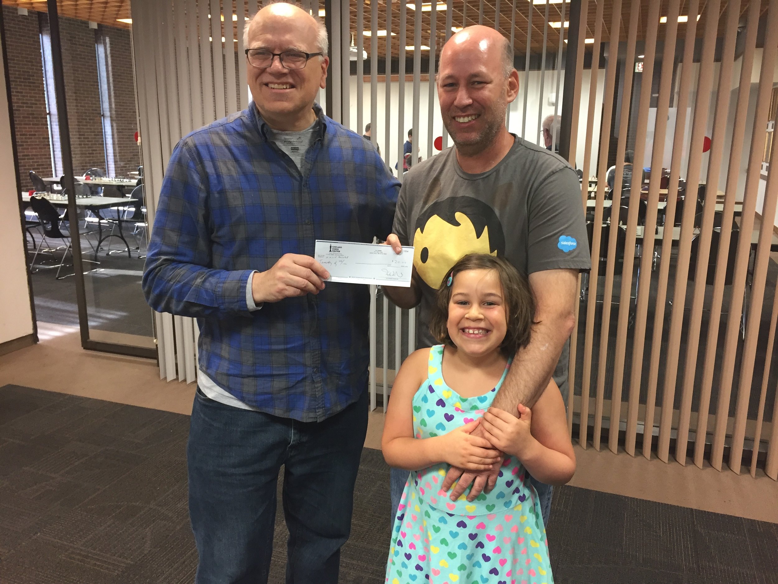 Sometimes chess parents win money, too! (Photo credit: Tom Bareket)