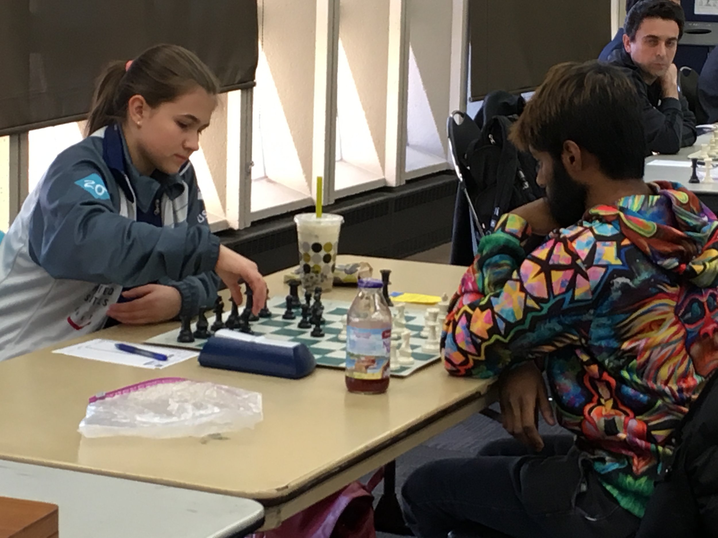 12-year-old Nastassja Matus of Minnesota made a big impression on me when she scored a win and a draw against 2400+ opponents in the second and third rounds with very deep play. While she lost this game to NM Aakaash Meduri and did not finish in the…