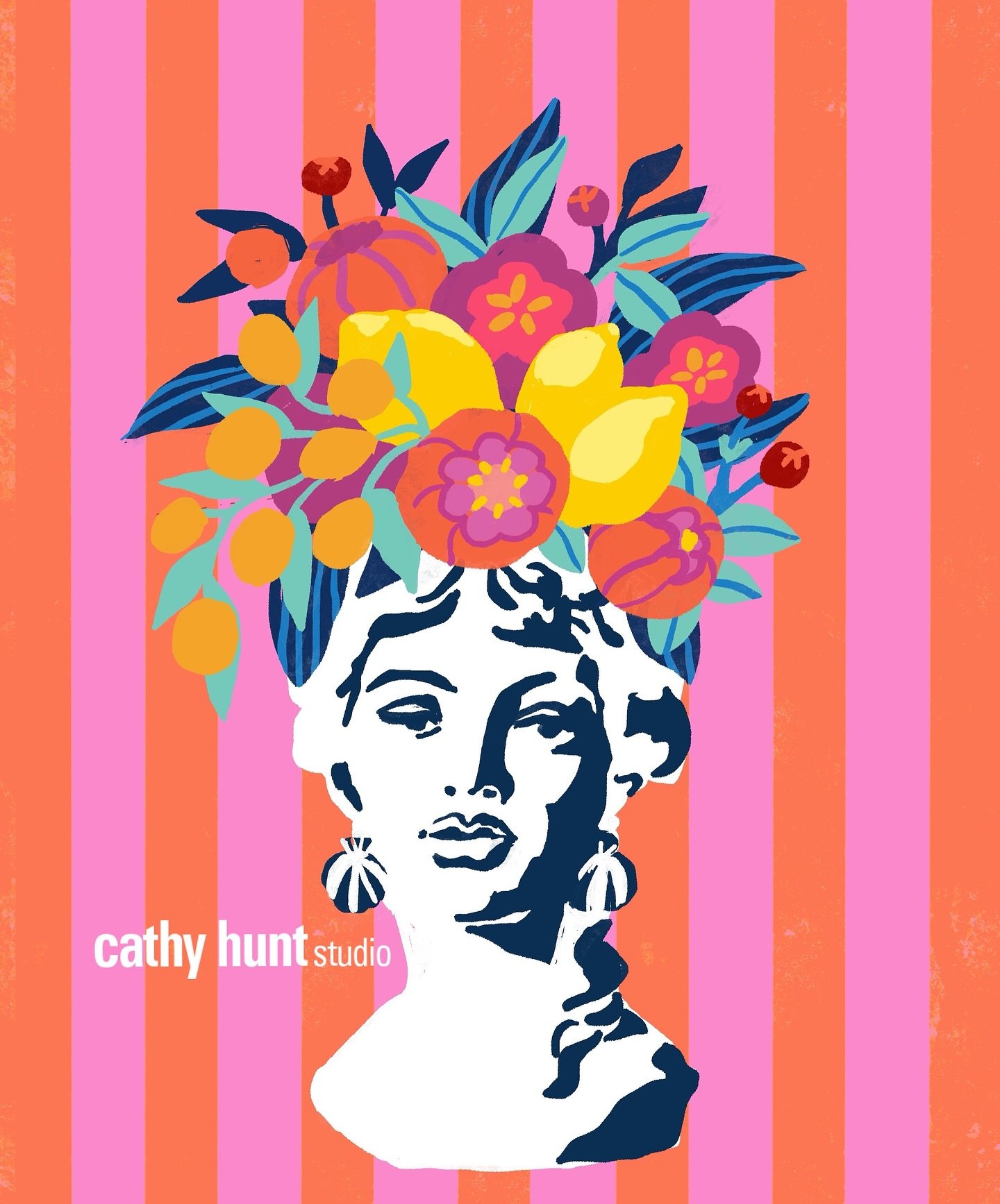 This is part of a collection I&rsquo;m working on, French Italian Coastal. Does this work alone? If so, for what, greeting card, journal cover? 
-
#illustration #fruitillustration #citrusfruit #cathyhunt #bust #classical #stationery #stationary #gree
