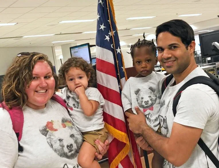 A new family, ready to fly home!