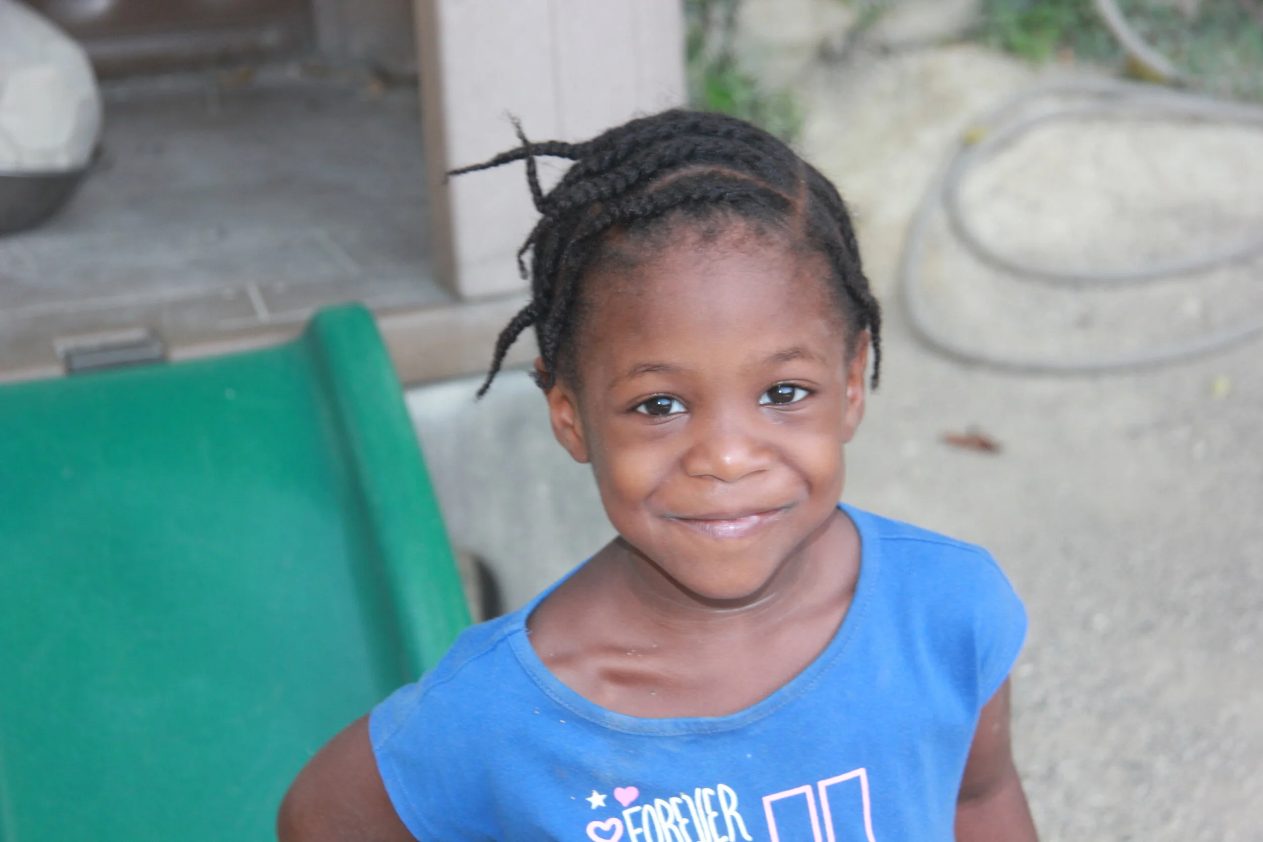  There’s that feisty girl, Louidjyna 