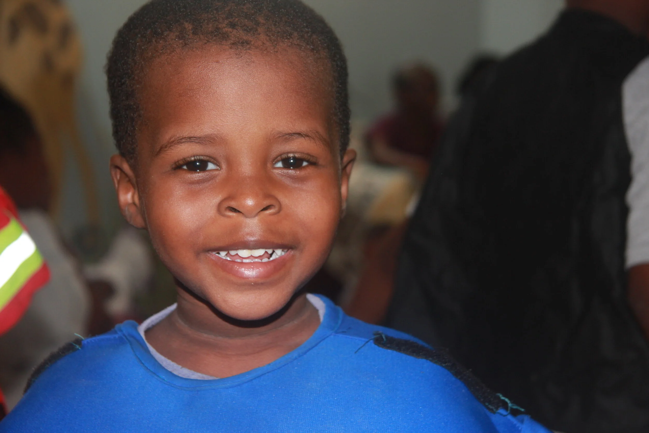  Nick always has a smile ready 