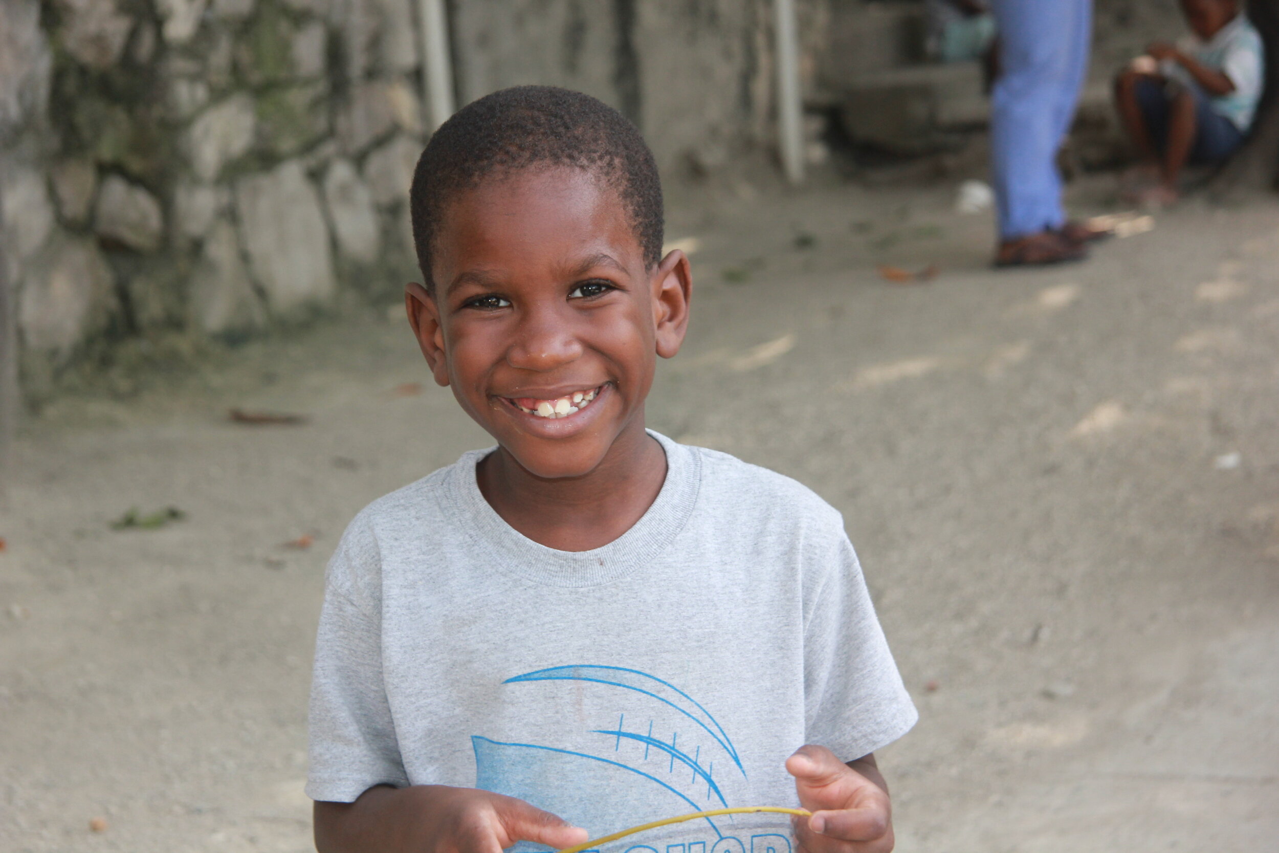  Reginald has a million-dollar smile 