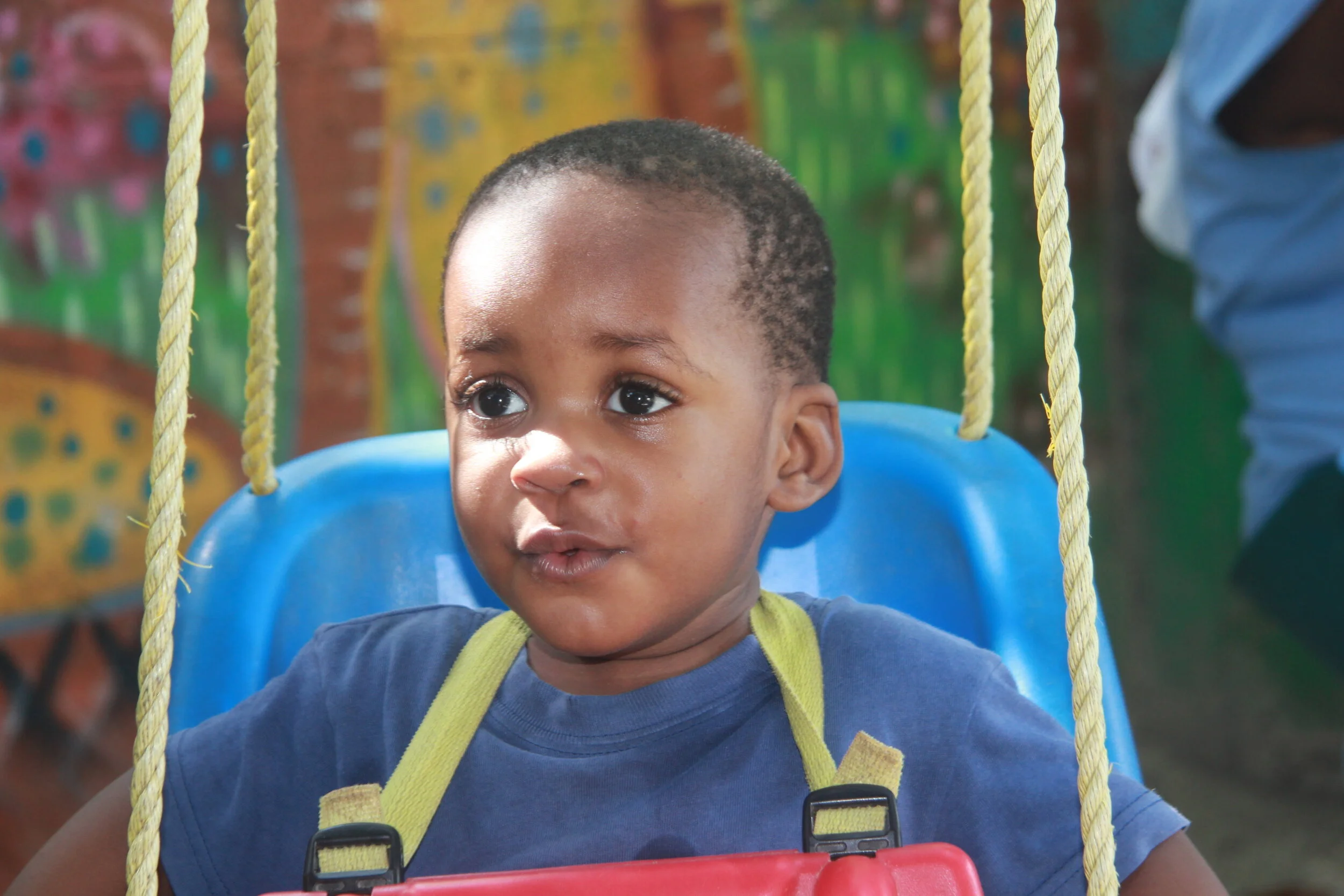  Ted’s vantage point to survey the play yard 