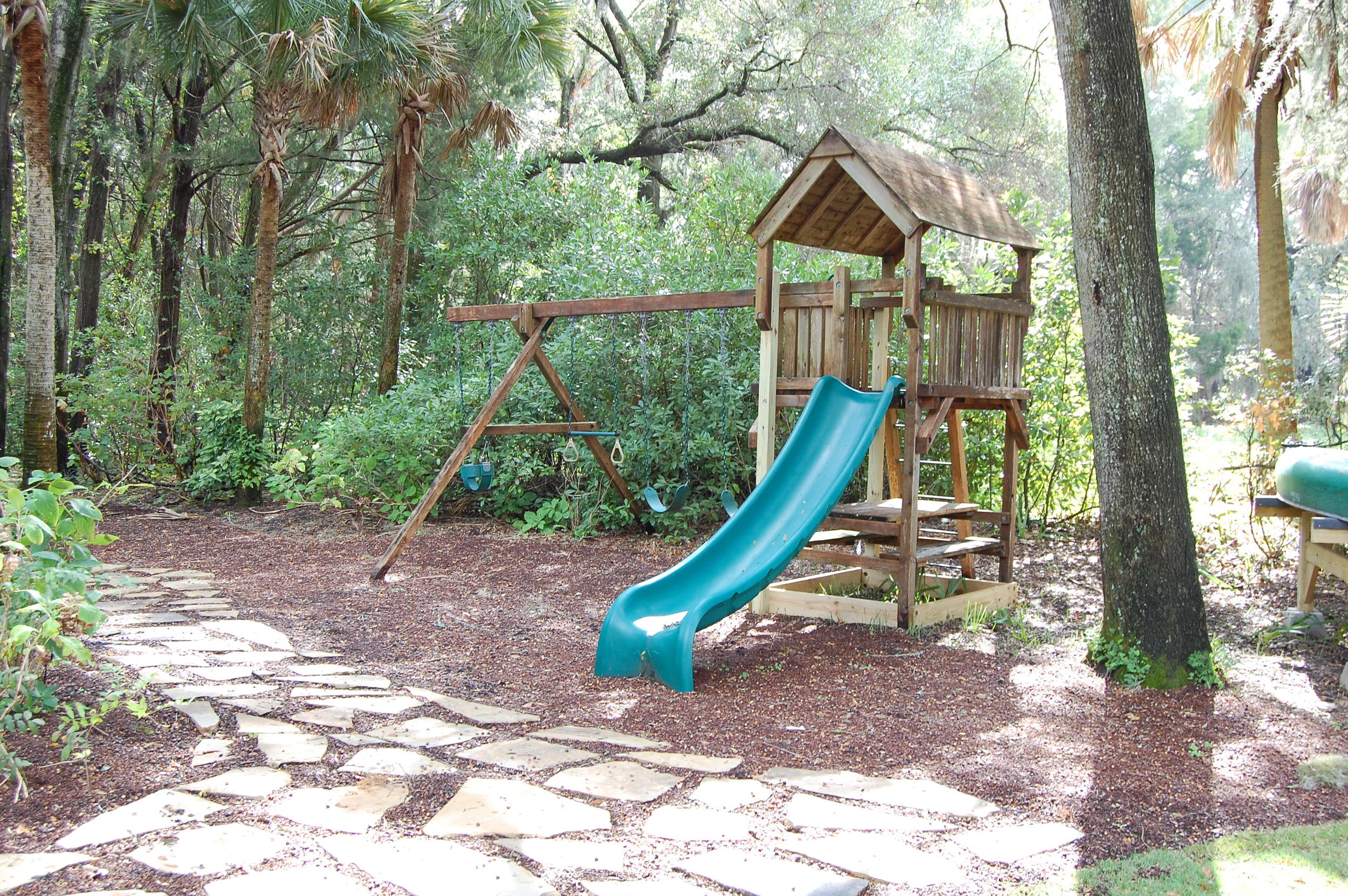 Relocated play area