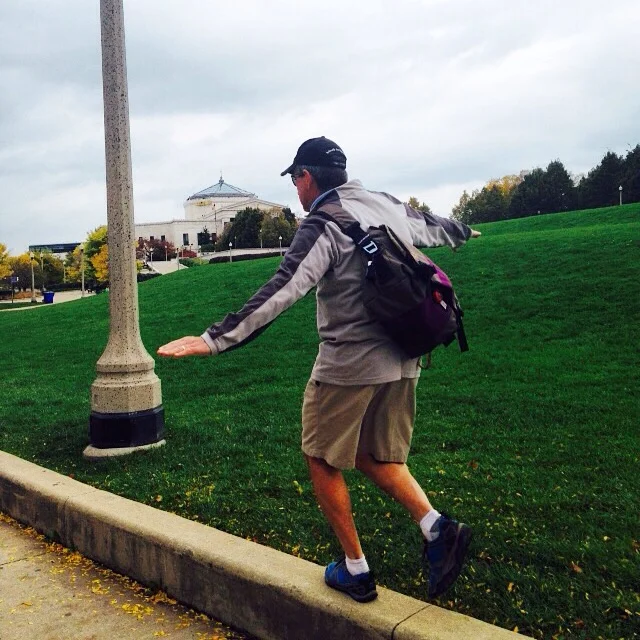 Dad being an airplane