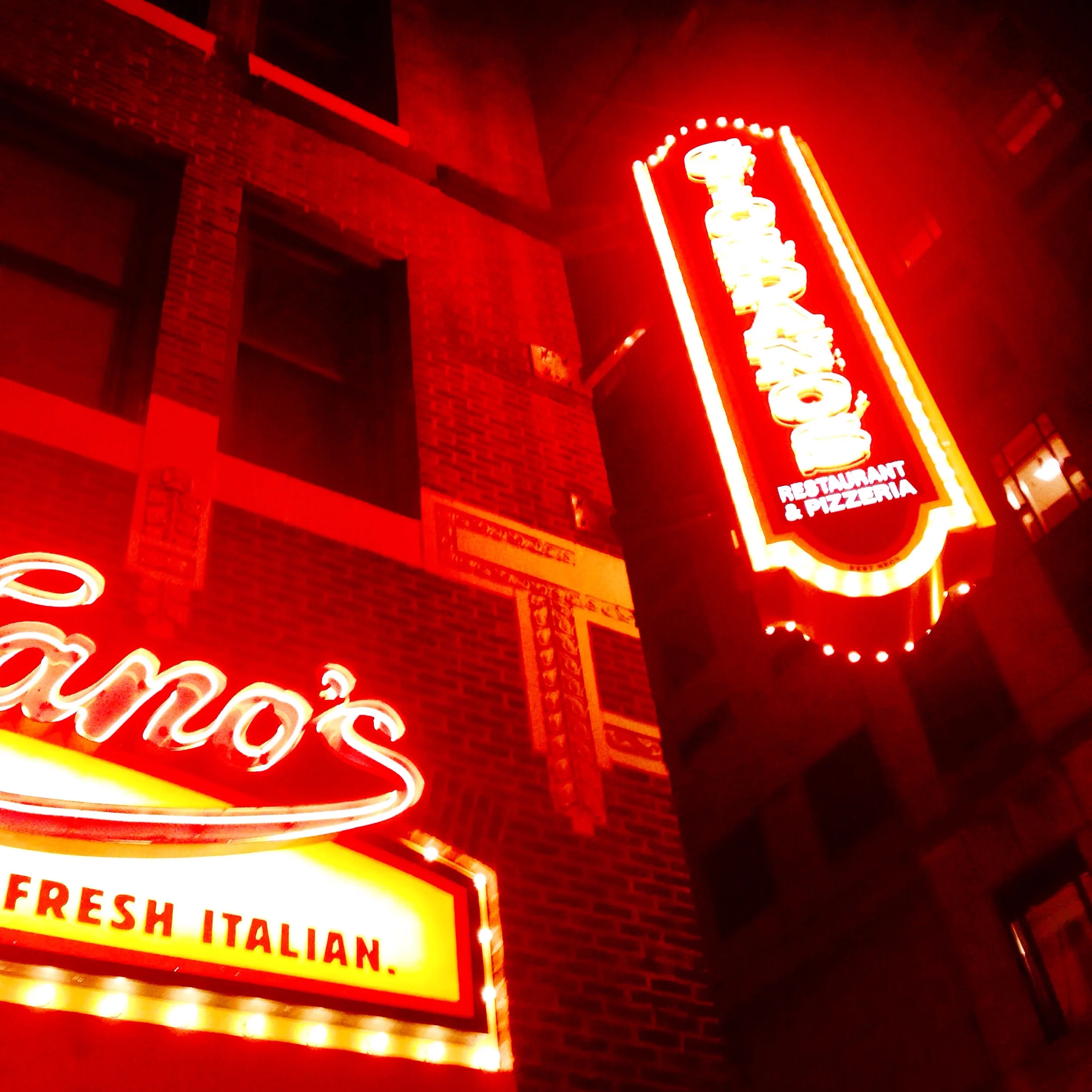 I have been waiting to get pizza since I moved here. I was so excited to be full
