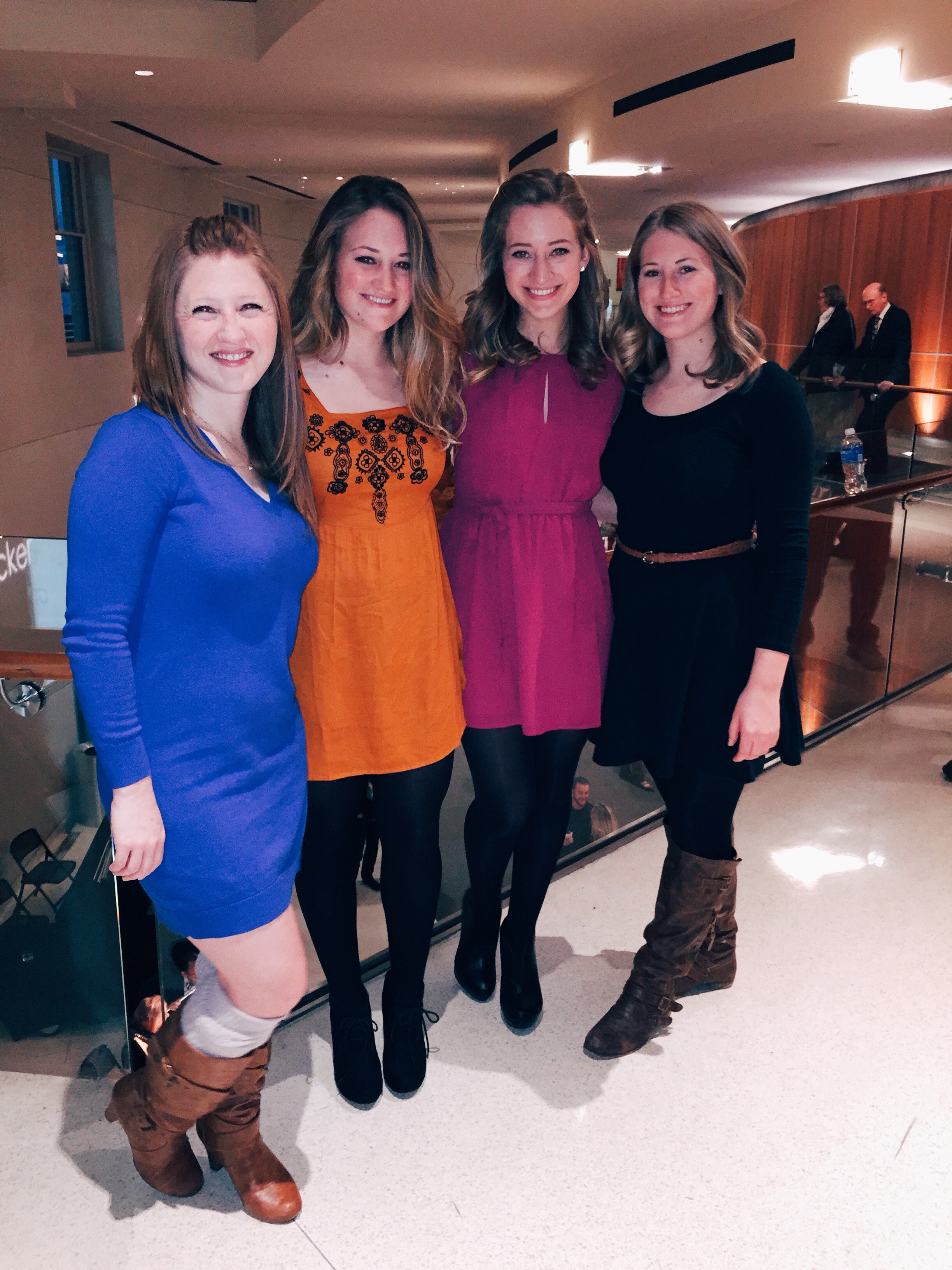 My mama took us all to the Nutcracker :) Put me in the perfect Christmas mood.