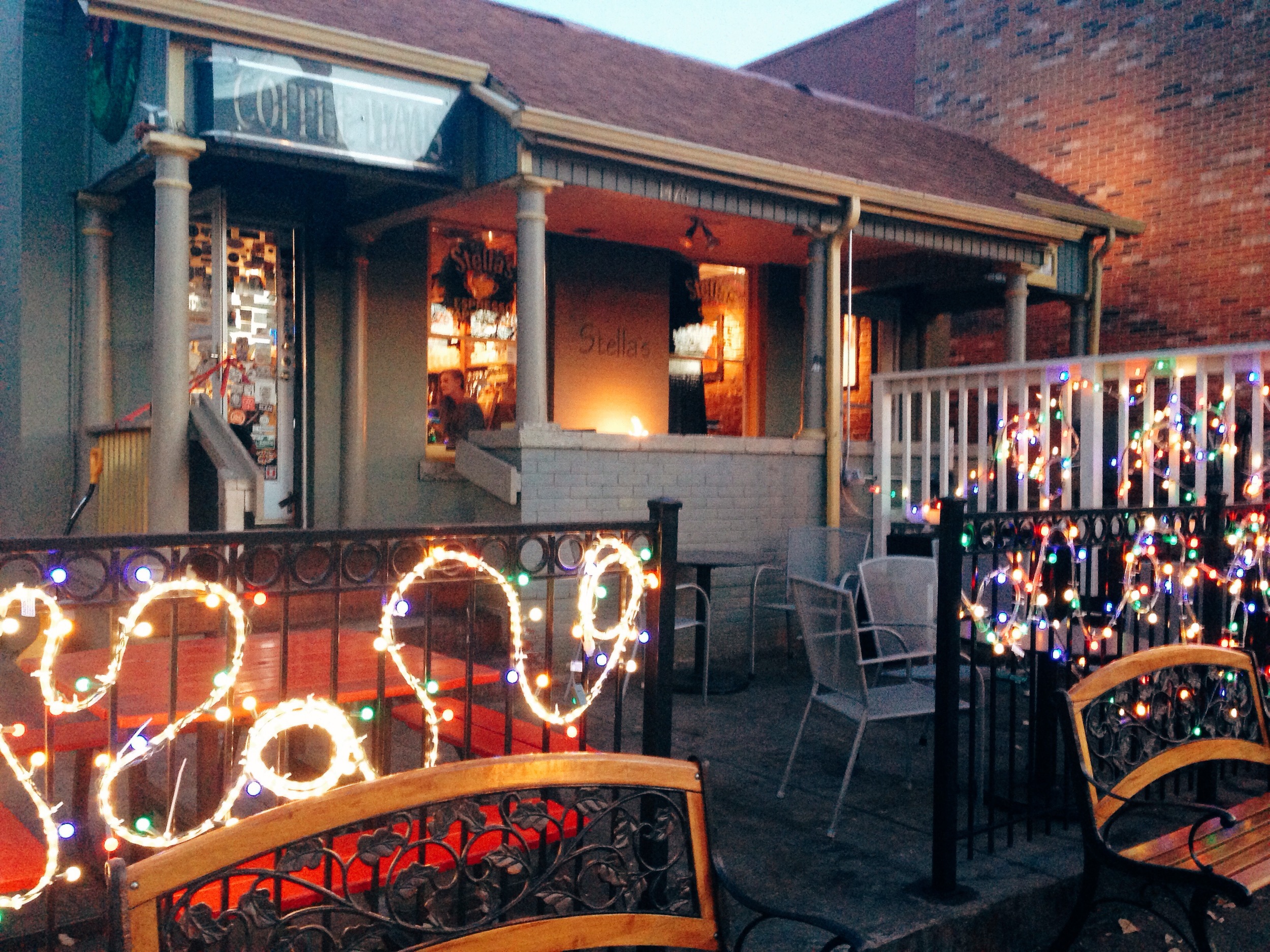The prettiest coffee shop in all the land, Stella's