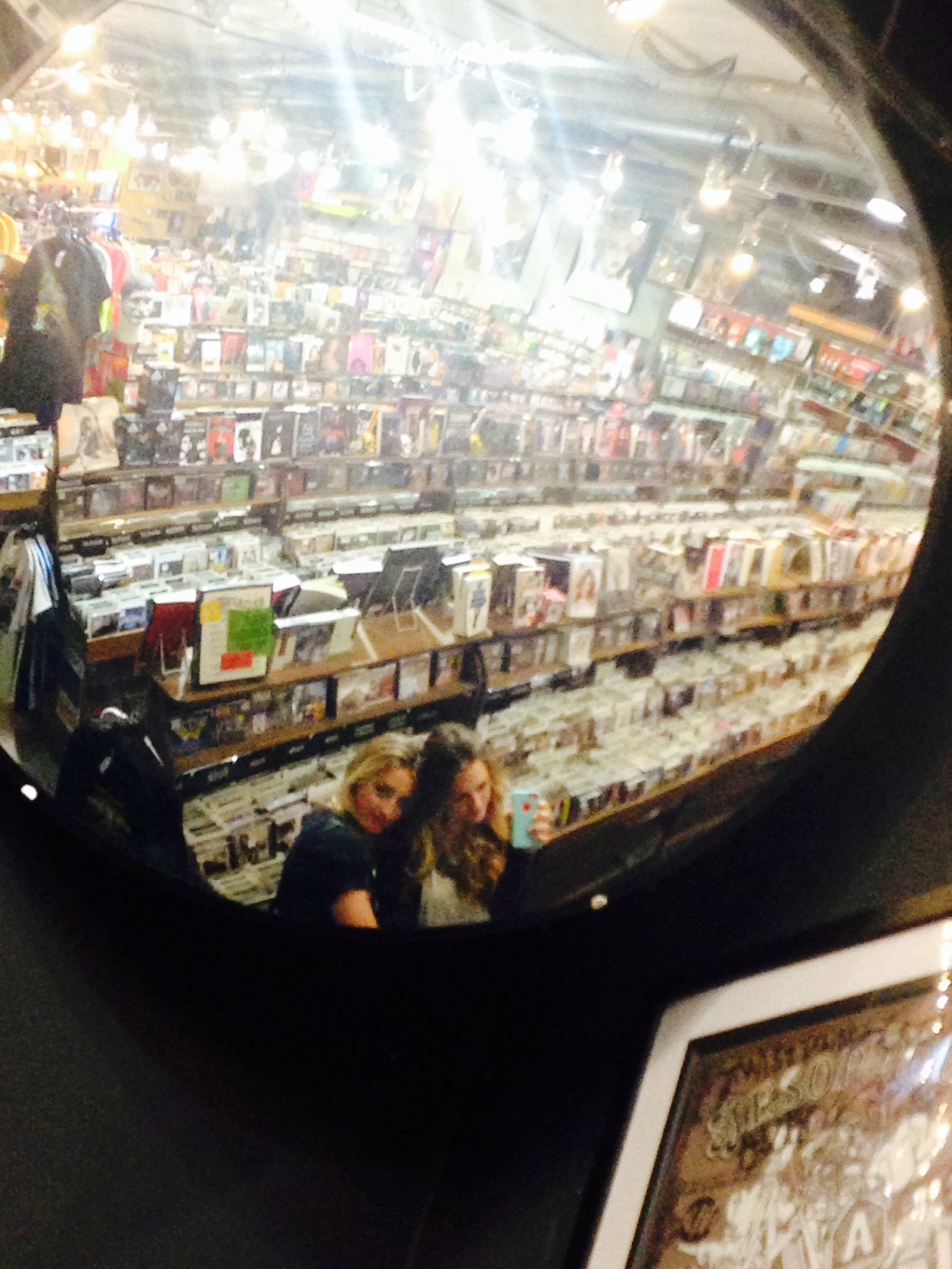 Record store hangouts with sis!