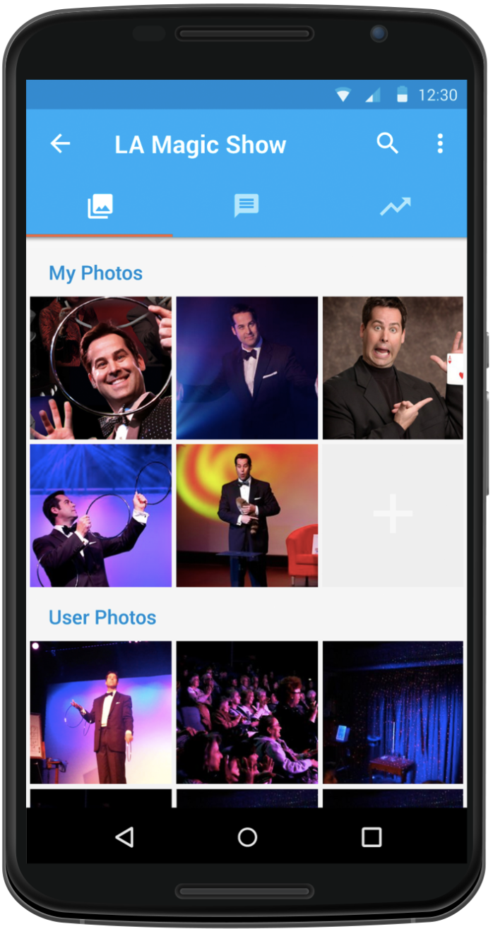 Upload your own photos or see user photos