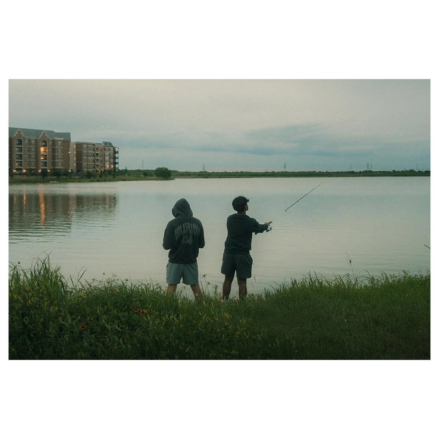 Sunset fishing