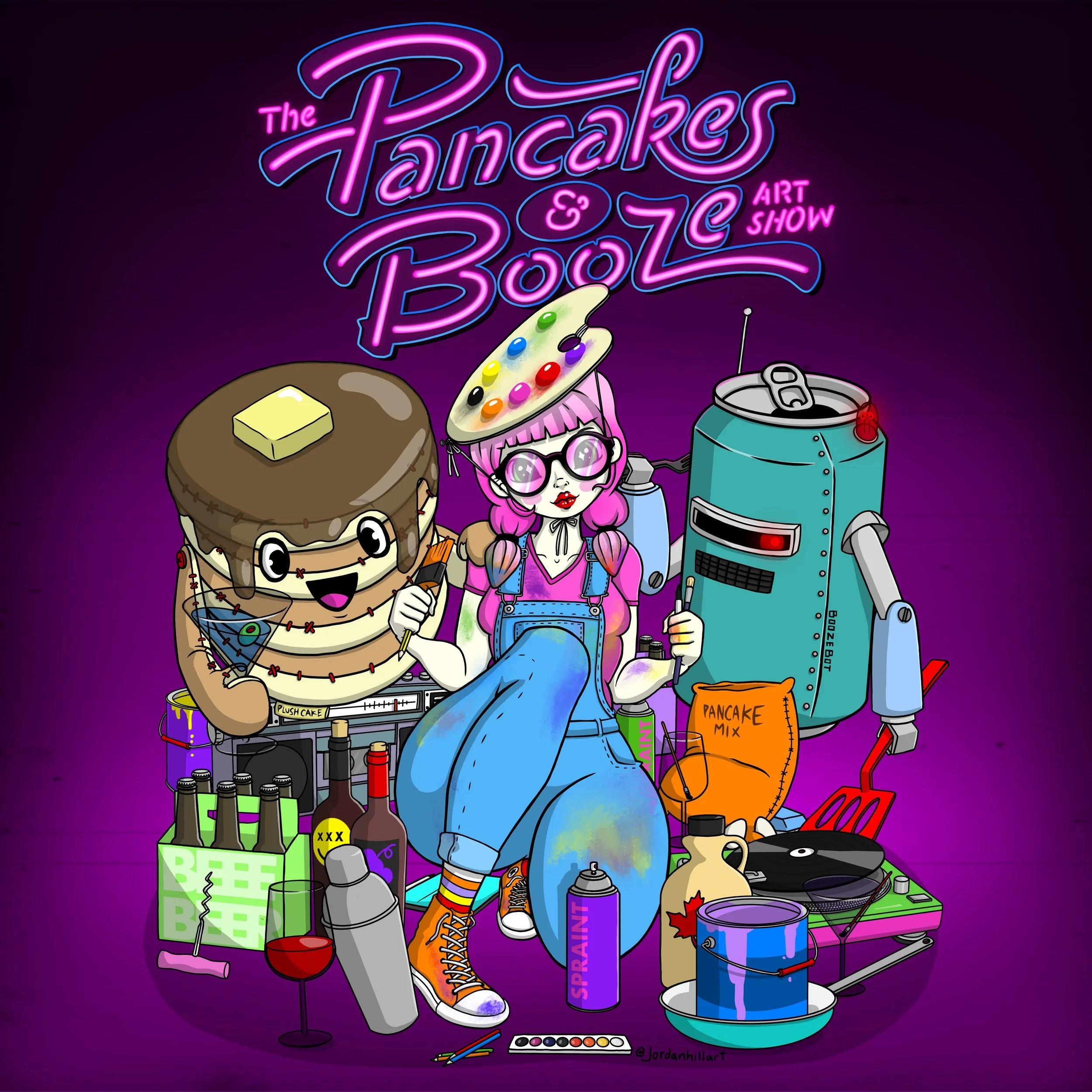 The Pancakes & Booze Art ShowThe Pancakes & Booze Art Show