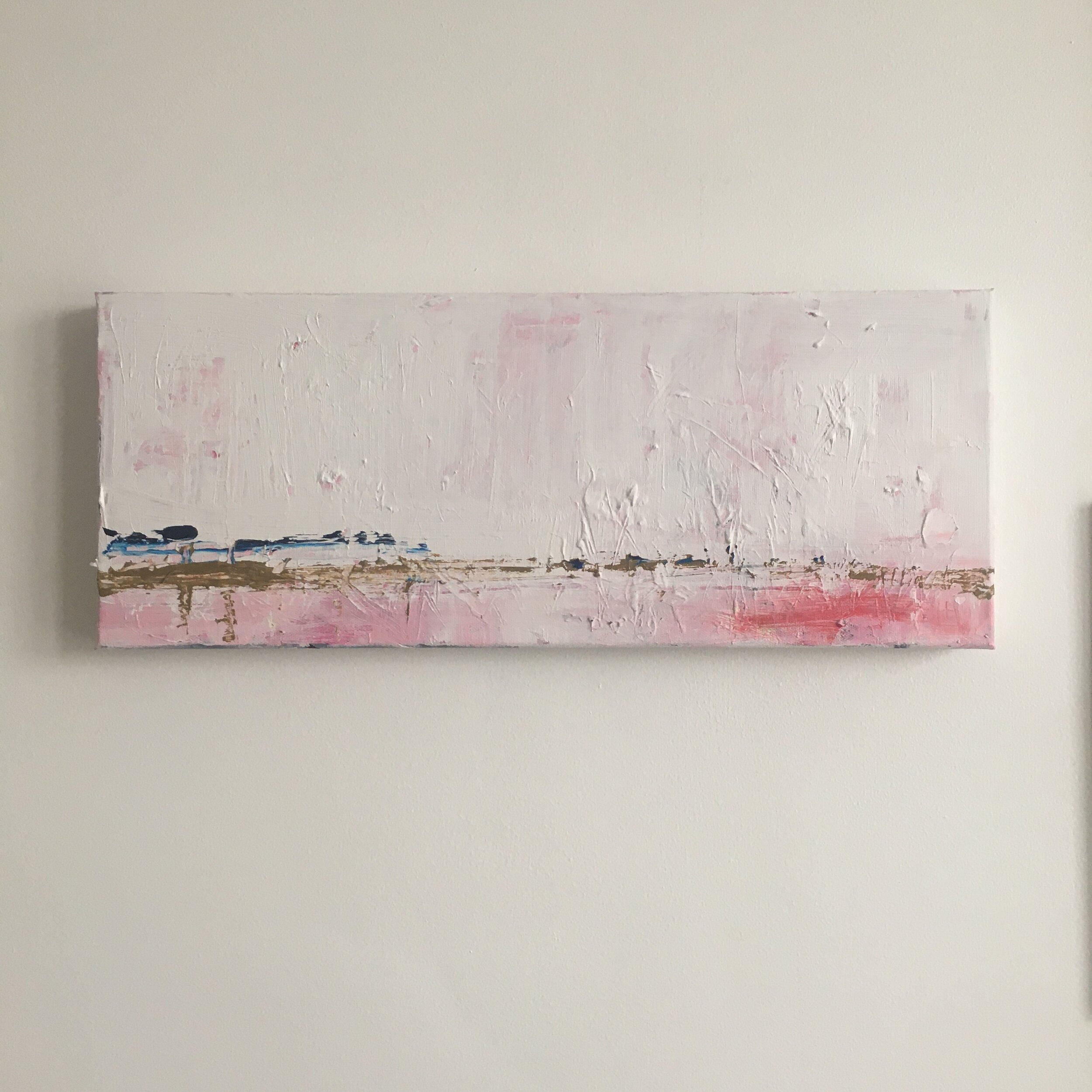  'As I woke up one morning' 50 x 20cm