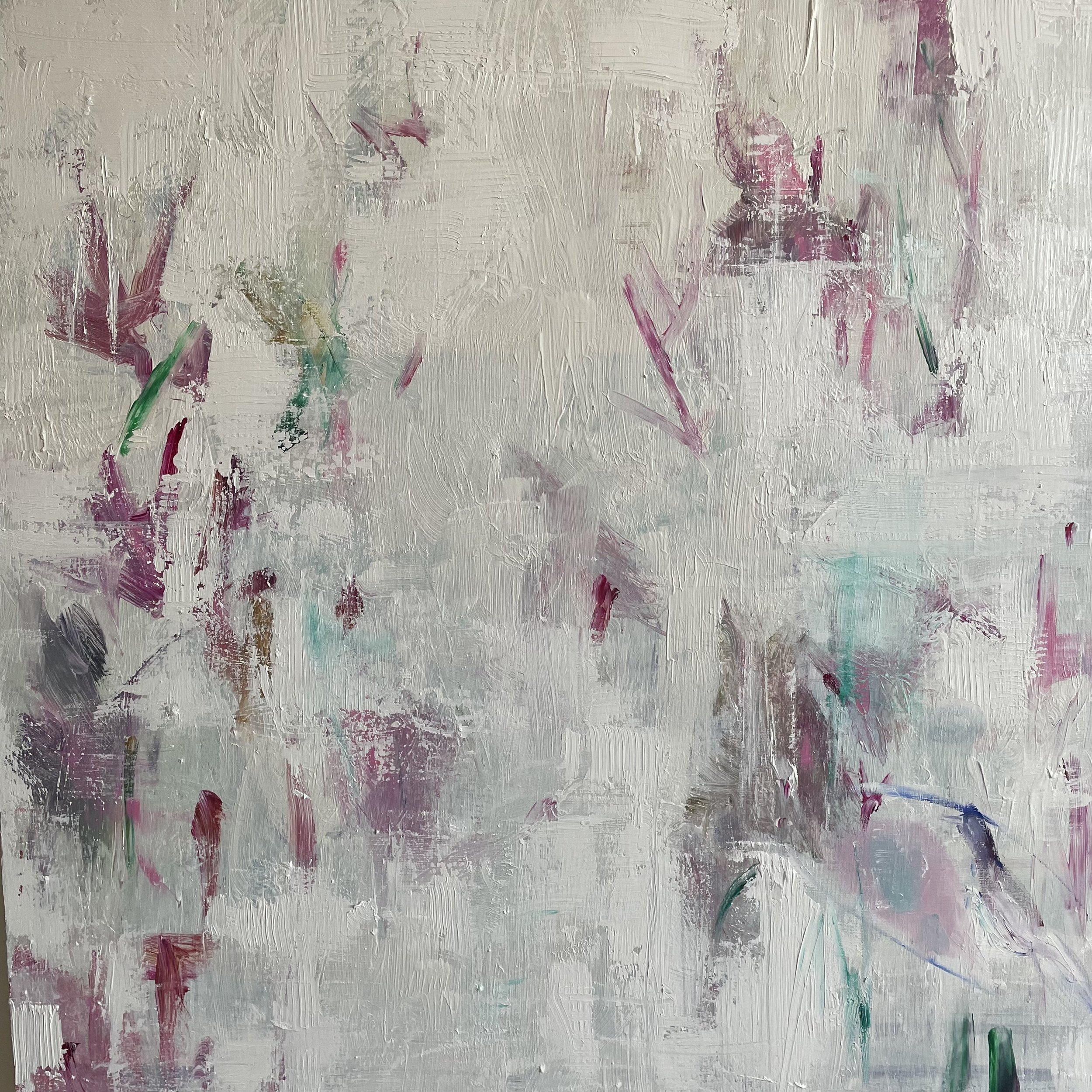 'Chirrup' 100 x 100cm 