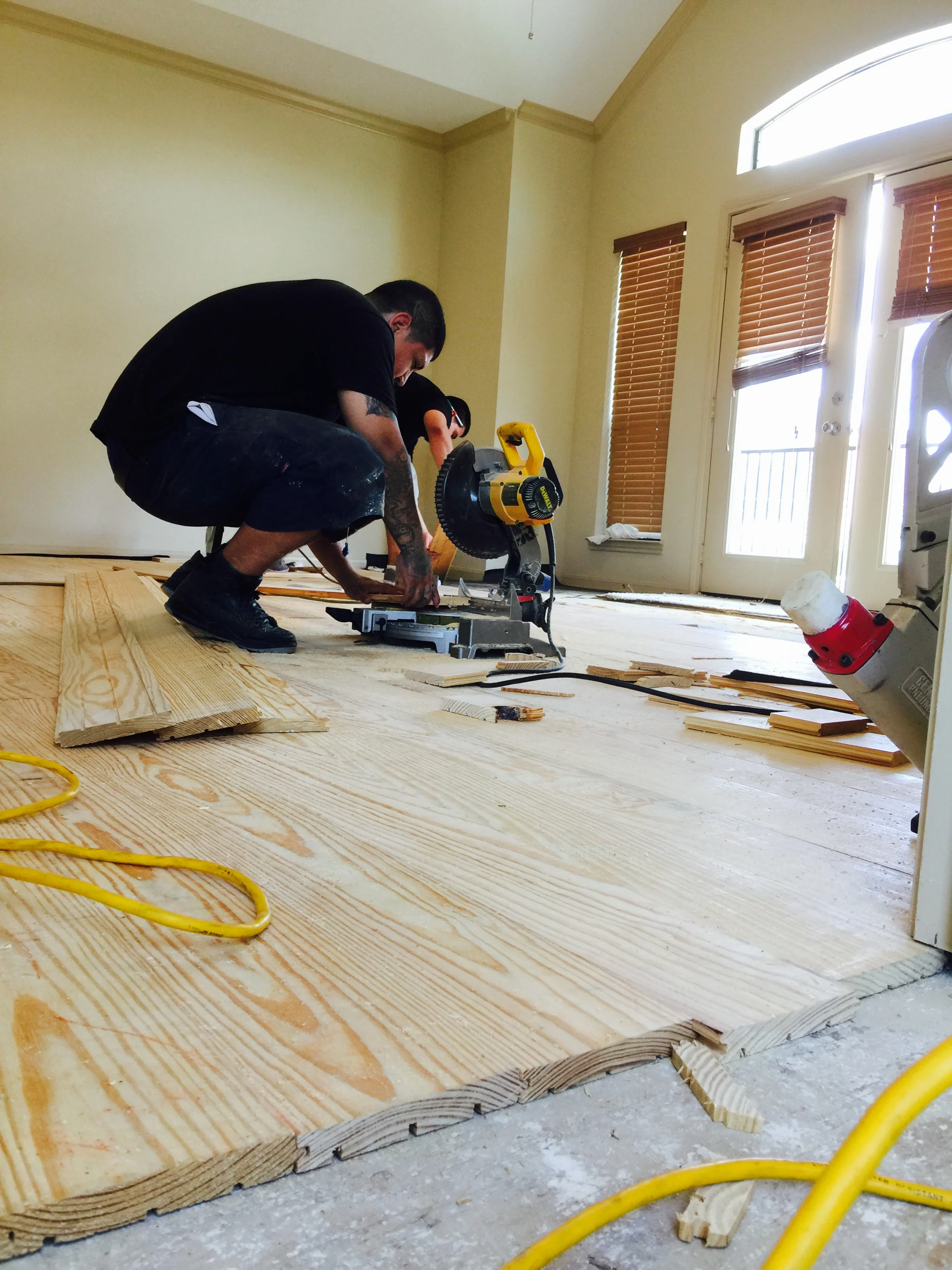 Wood Floor Installations