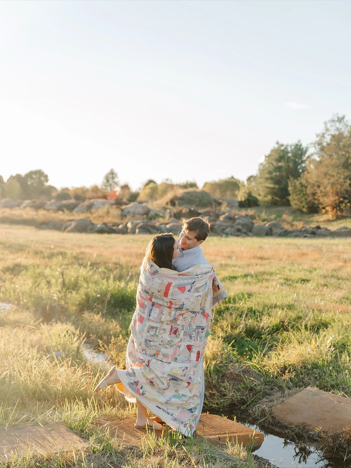 Obsessed with how adorable these two are!! &amp; of course Golden Hour at Grelen is spectacular 🤌🏼 I&rsquo;m out of office until Tuesday with a triple header weekend-ish. Send Red Bull&hellip;.strawberry apricot ;)
.
.
.
#cvillewedding #cvilleweddi
