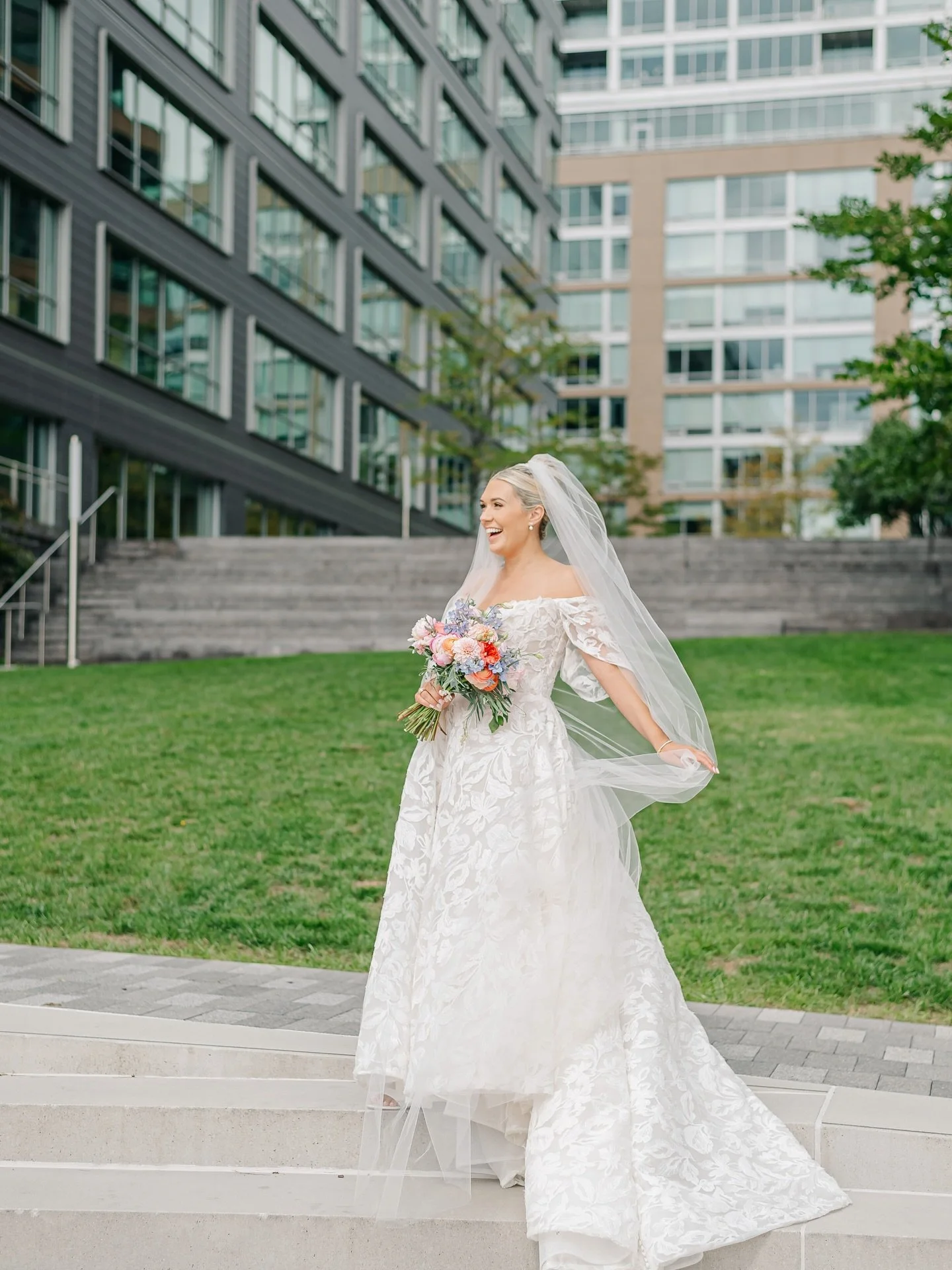 Am I still obsessing over this wedding? Why yes, yes I am. M&rsquo;s dress, details and day&hellip;all of it was perfect. The wind was wind-ing in the most cinematic way and working alongside my past bride who is an INCREDIBLE planner was a dream com