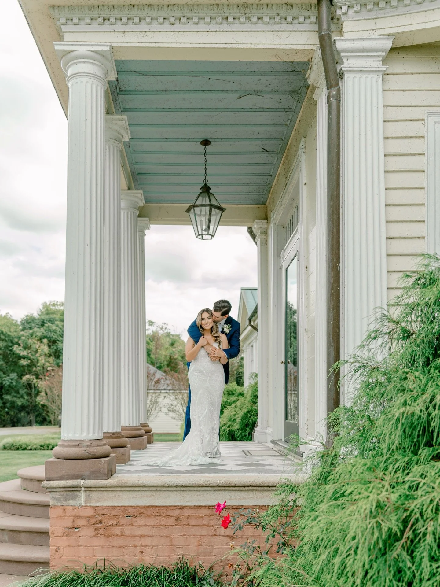 There&rsquo;s something magical when you get married at your family&rsquo;s home. L&amp;K got ready at the mysterious &amp; hauntingly beautiful @bellegroveplantation and had their ceremony on K&rsquo;s family&rsquo;s property not far from there. Bot