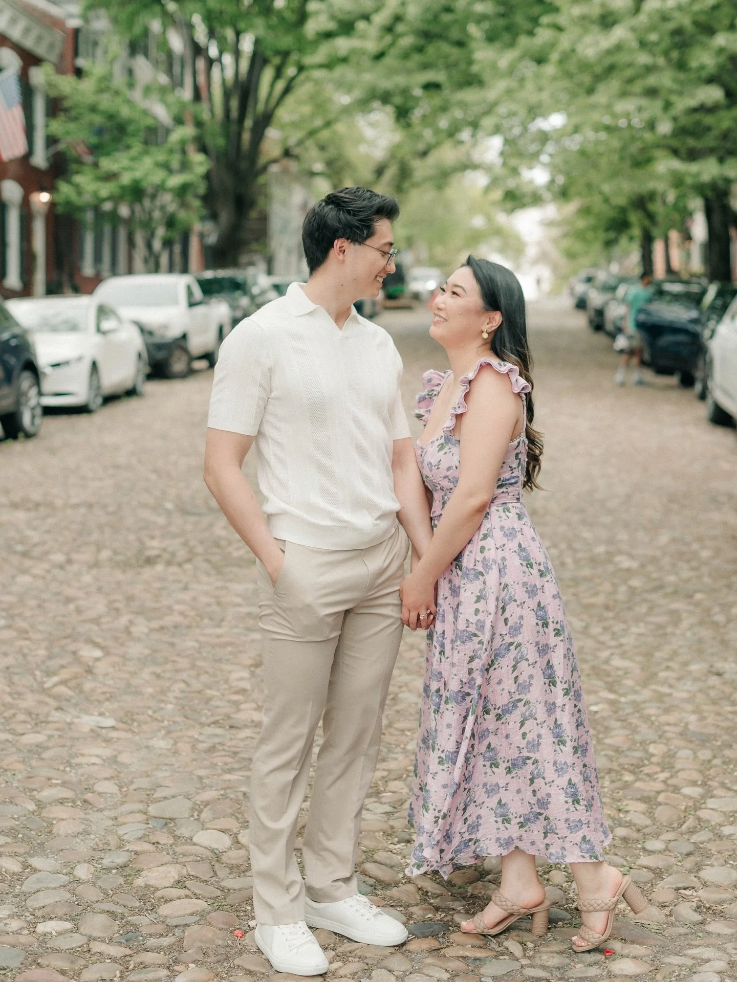 When your dress game matches my energy-I KNOW we are going to be besties. Iykyk 🫶🏼
Don&rsquo;t be afraid to dress up your engagement session, these are all about the two of you! My best advice for dresses: Rent the Runway or NUULY have GORGEOUS opt