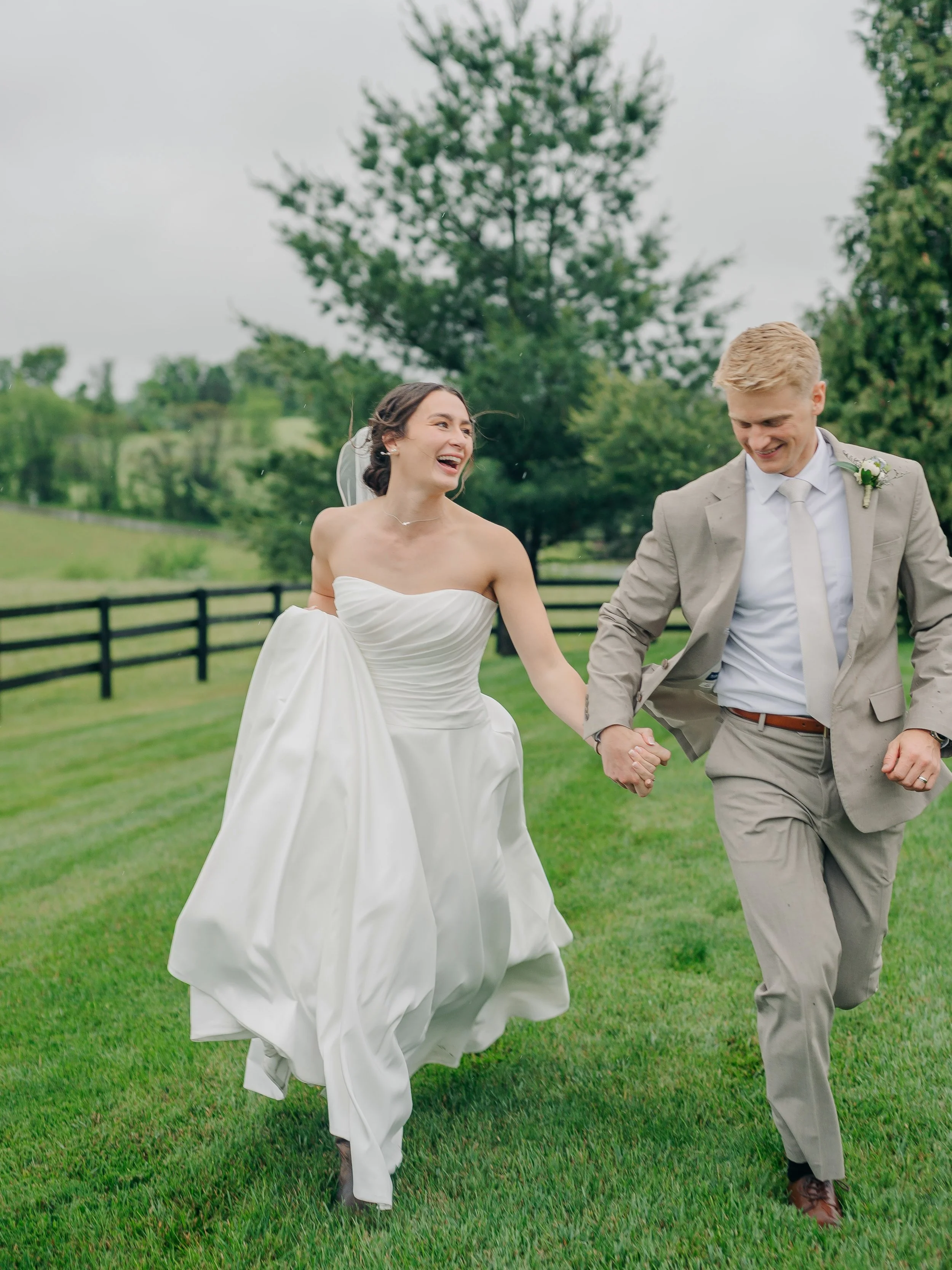 I understand why brides get upset when rain RSVP&rsquo;s for their wedding, it&rsquo;s definitely not the best surprise. This is why it&rsquo;s SO important that you LOVE your venues plan B, you trust your photographer &amp; embrace the day fully. Th