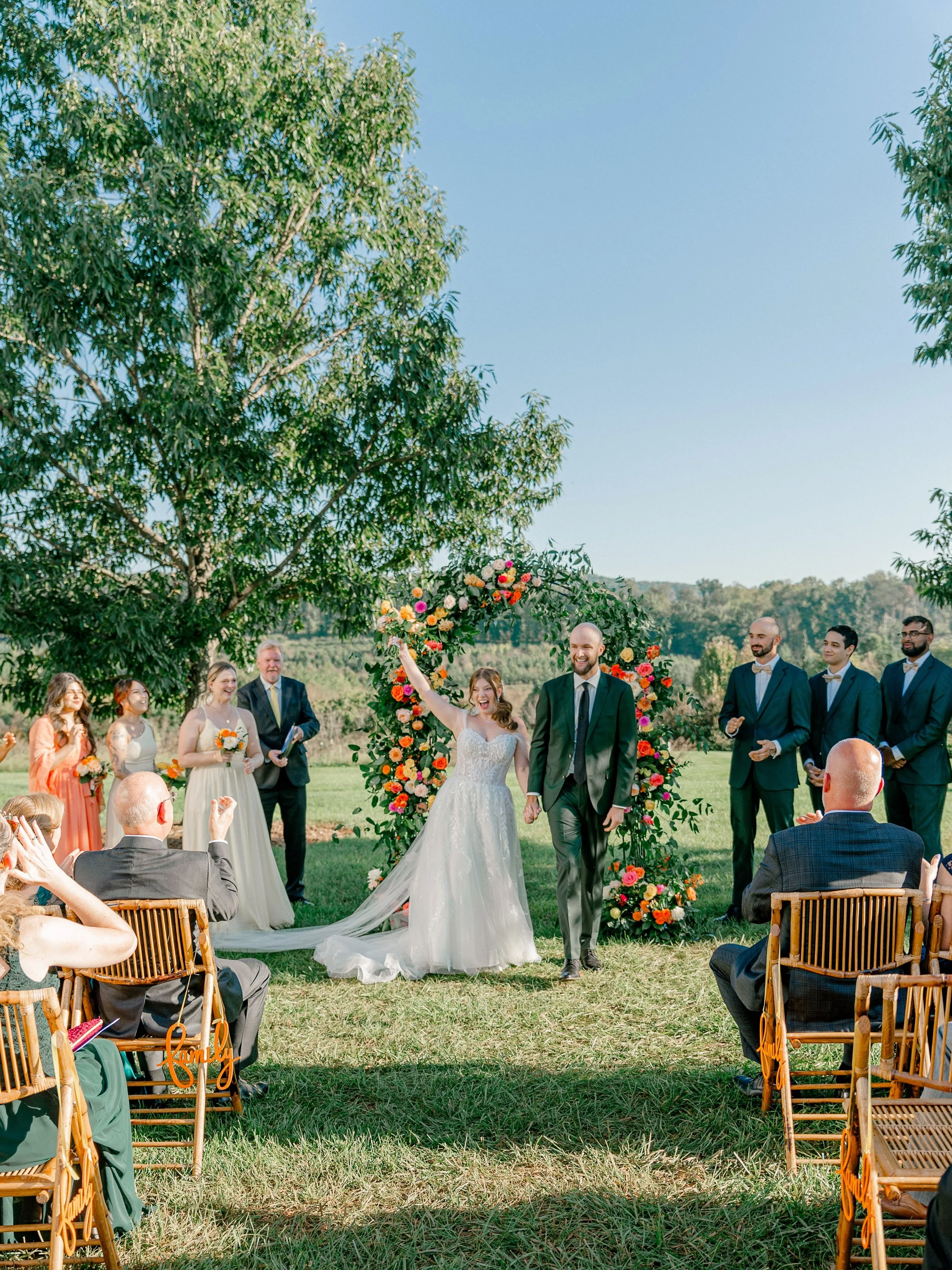 Some weddings don&rsquo;t just look beautiful&mdash;they feel like 🌞 sunshine

The kind where guests cheer before the ceremony is even over. Where the flowers are bursting with color, the greenhouse glows all evening, and every hug, laugh, and happy