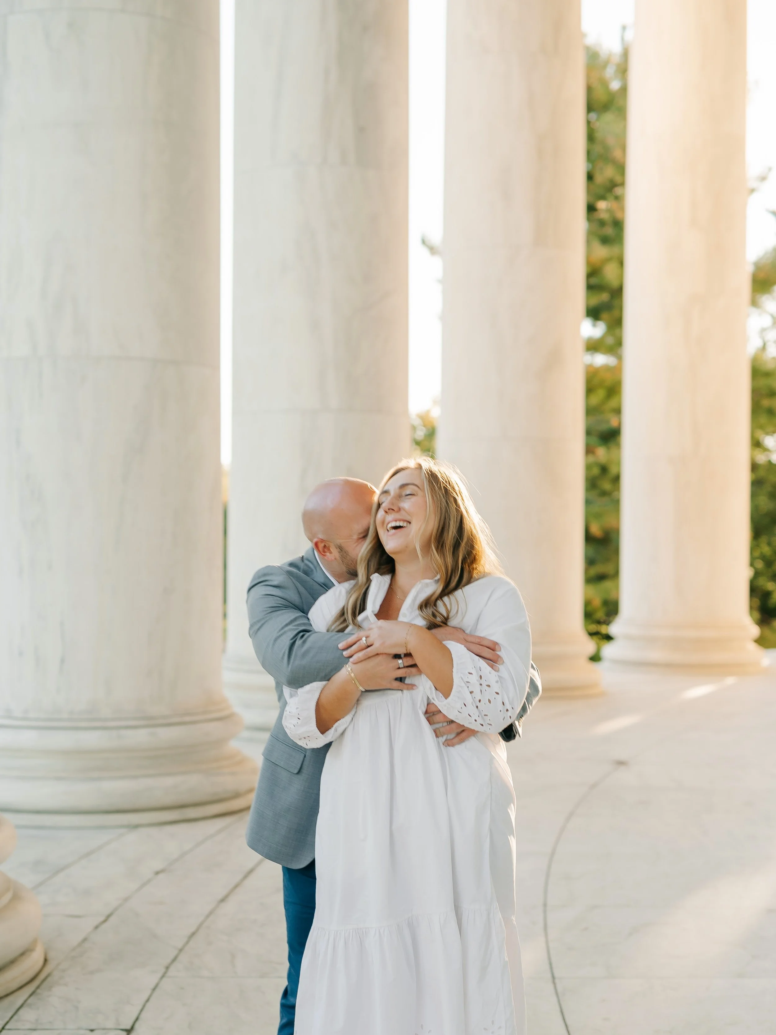 Your engagement photos should feel like a date with your favorite person, not an afternoon of wondering what to do with your hands. 🤍

They should feel like stolen kisses, uncontrollable laughter, the way they look at you when you&rsquo;re not payin