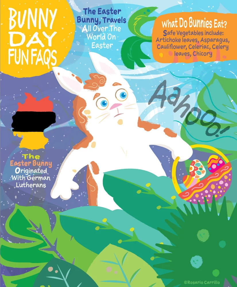 Easter Bunny Infographic