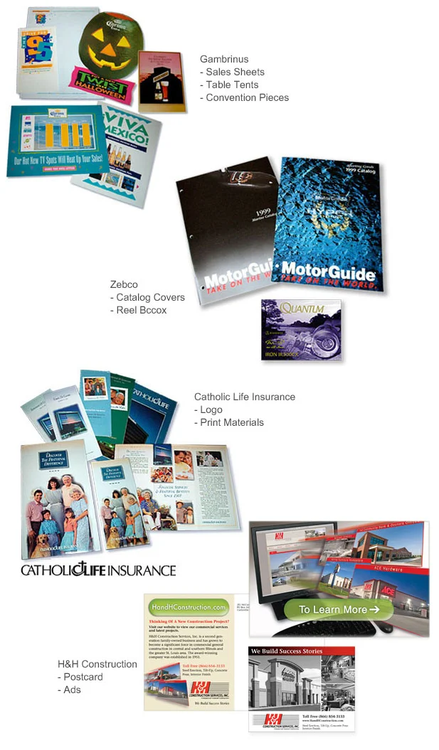 CATHOLIC LIFE INSURANCE, ZEBCO, GAMBRINUS, H&H CONSTRUCTION