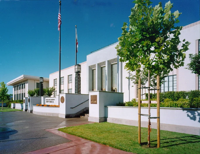 San Leandro City Hall Main Entrance