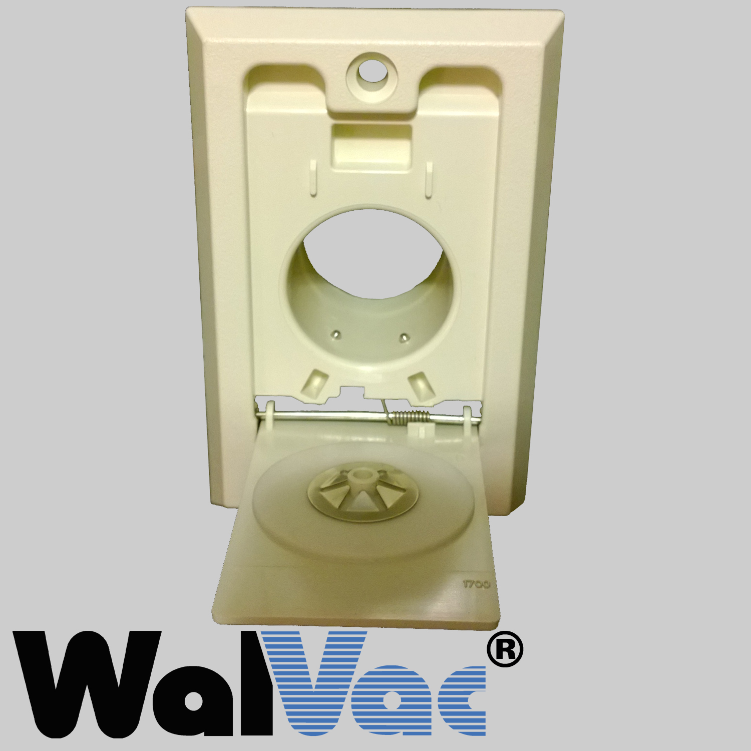 Decora Brand Inlet Cover White (4402WH) or Almond (4402AL). — WalVac IncWalVac & VacuMaid