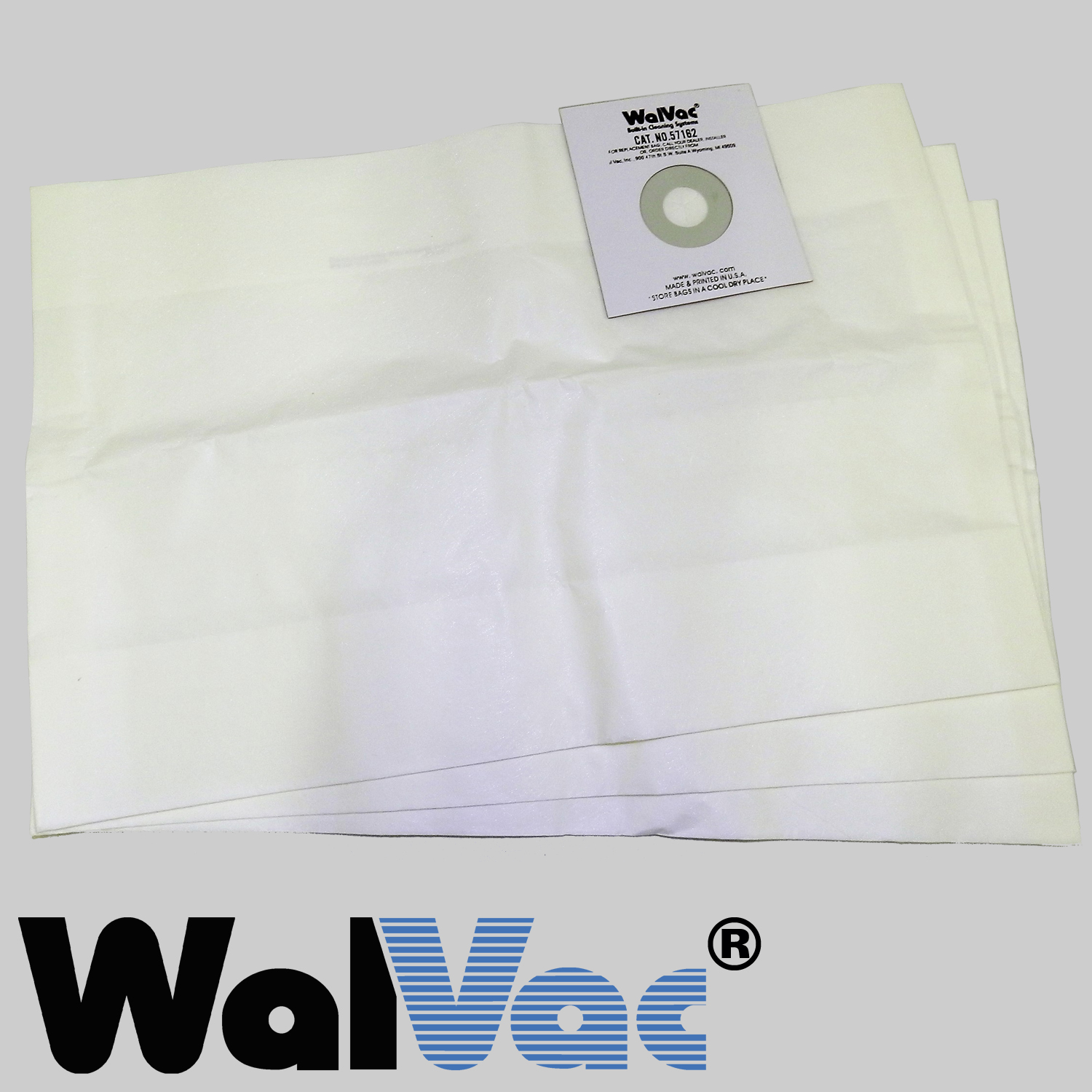 54062 WalVac STOW-A-VAC Vacuum Cleaner Bags 5 Bags 
