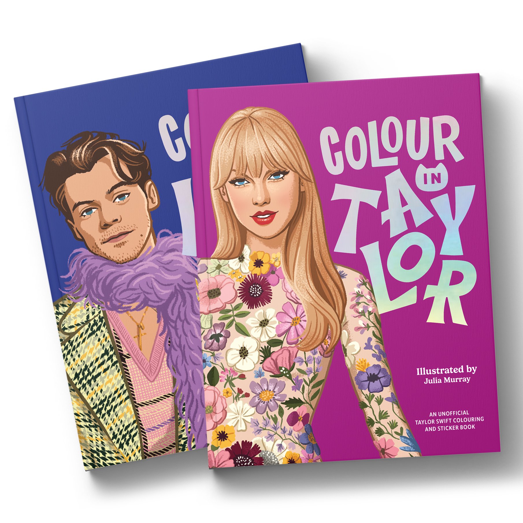 Harry and Taylor Colouring Books