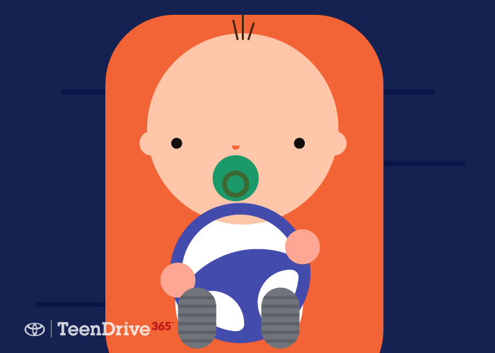  KIDS START &nbsp;LEARNING&nbsp; TO DRIVE THE MOMENT THEIR CAR SEAT FACES FORWARD.  