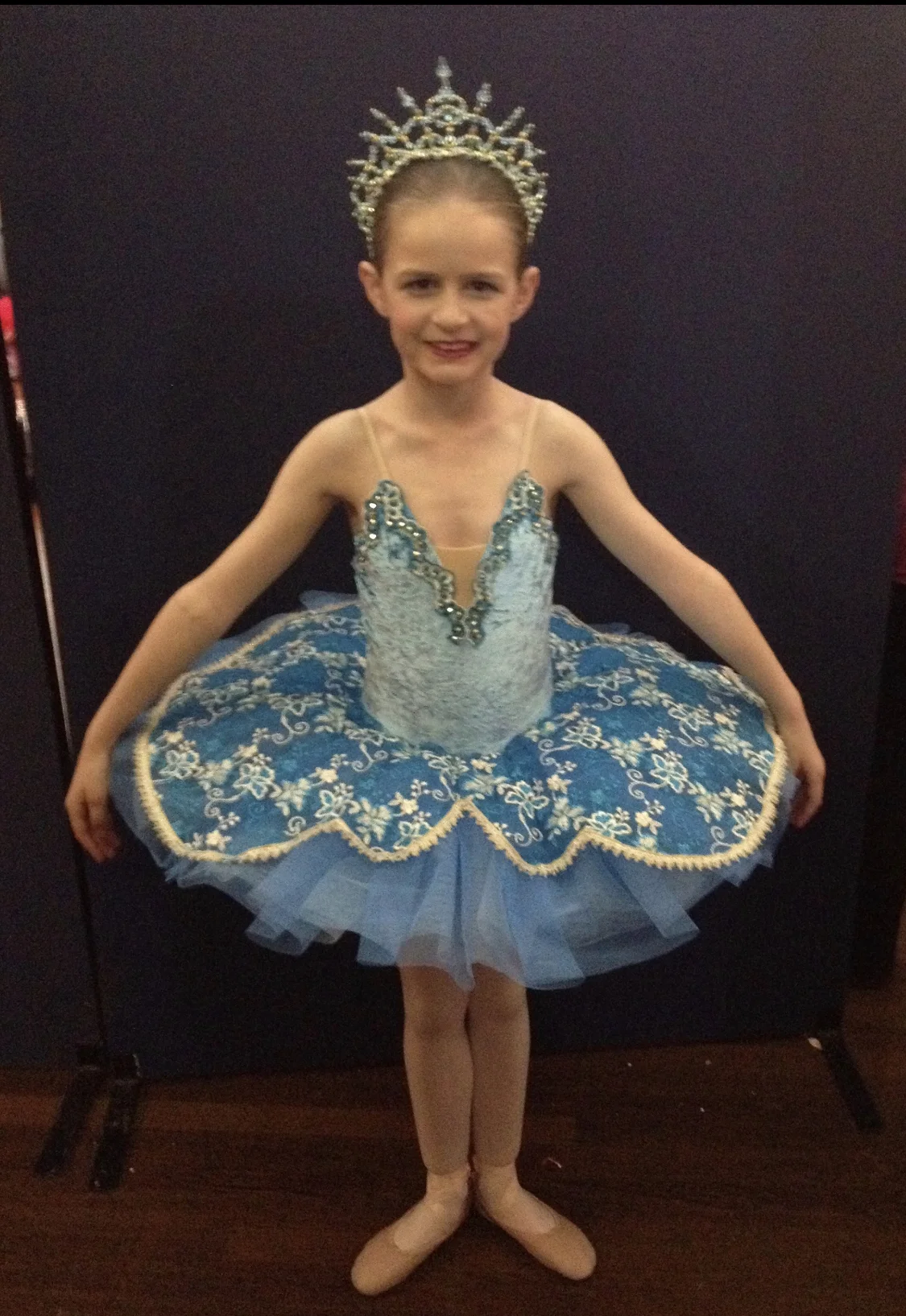maddie at her first eisteddfod