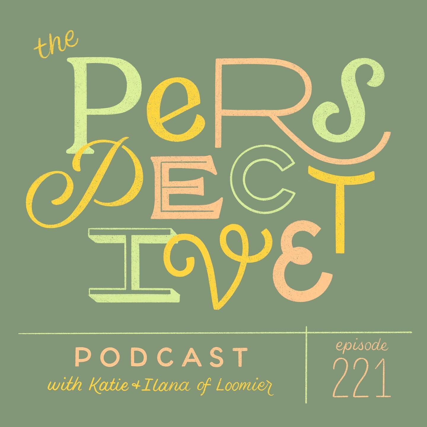 @ilanagriffo and I spoke about @loomier.co, licensing, and art biz thangs on @perspectivepodcast and our episode is out today!

Listen on Spotify, Apple podcasts, or  head to the perspective pod website to watch the video recording.