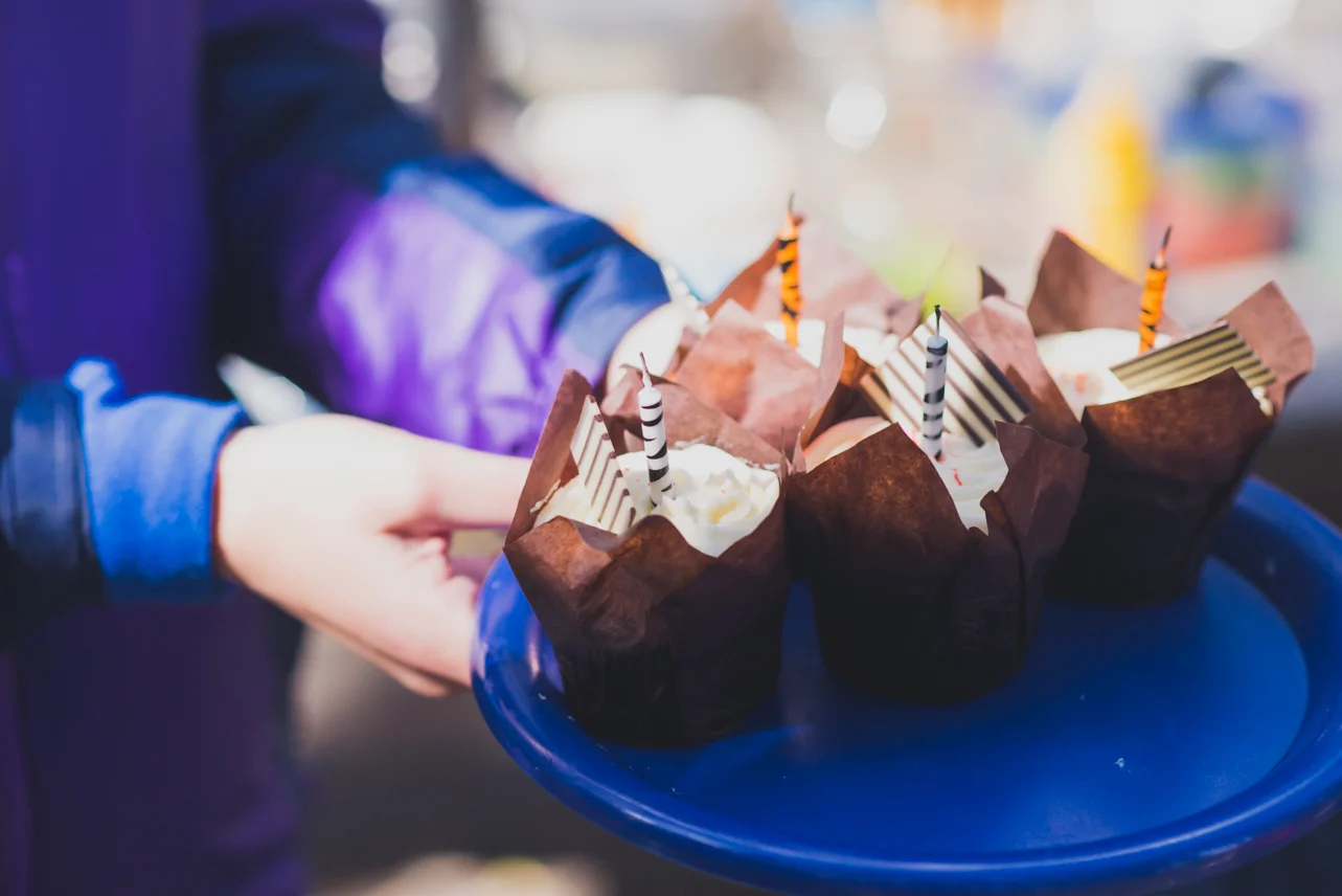 Birthday cupcakes