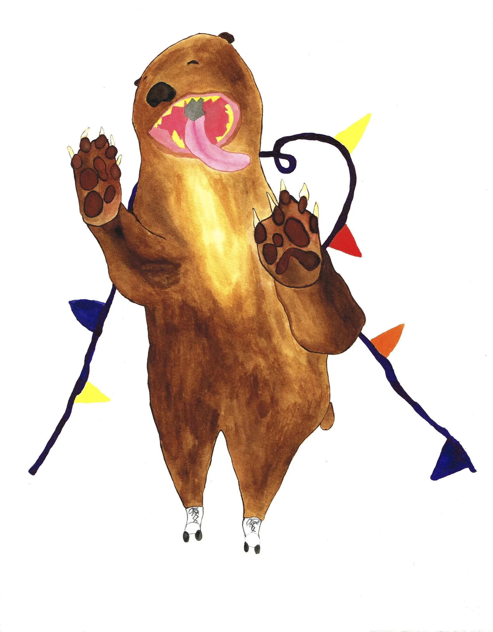 Bear on Skates