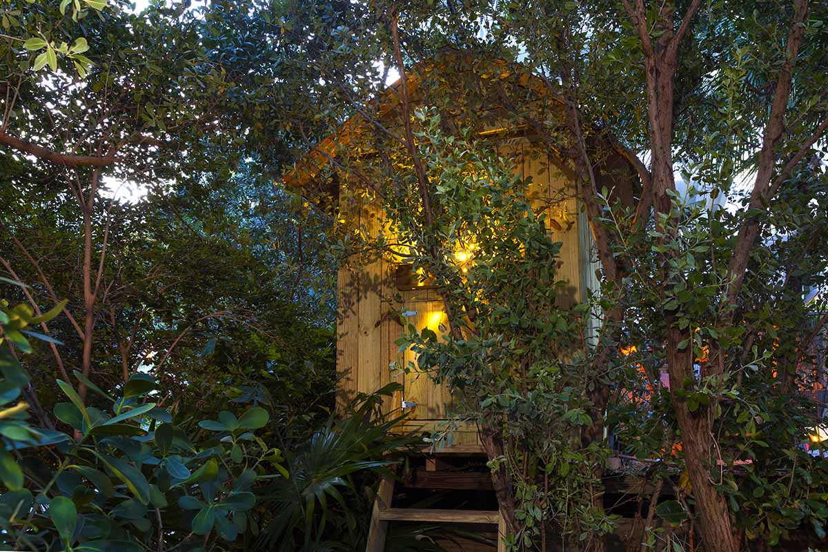 KENTON PARKER TREE HOUSE INSTALLATION SOHO BEACH HOUSE MIAMI