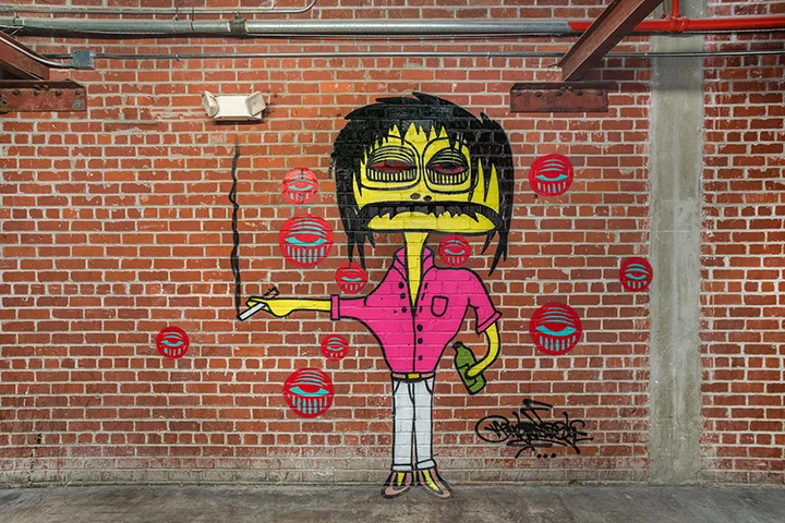 Ahole Sniffs Glue Du Pont Building