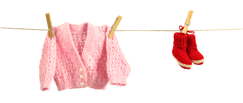 Tiny woollen clothes are donated to The Neonatal Trust by kind Kiwi knitters.