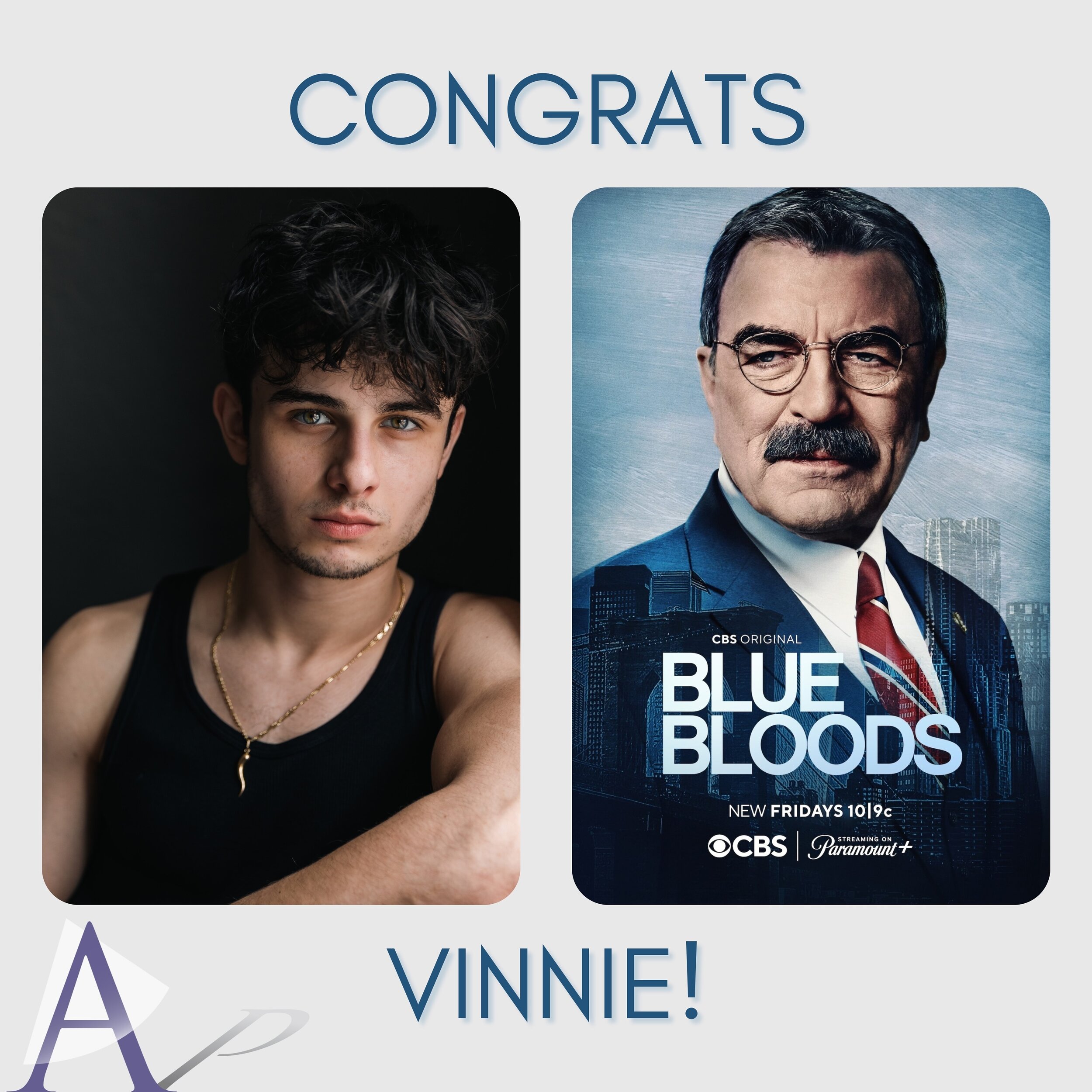 ICYMI: Catch Vinnie Costanza in last week&rsquo;s episode of Blue Bloods! 📺😎 Congrats Vinnie!! 🤩👏👏 #wheezy #bluebloods #bluebloodscbs #cbsbluebloods