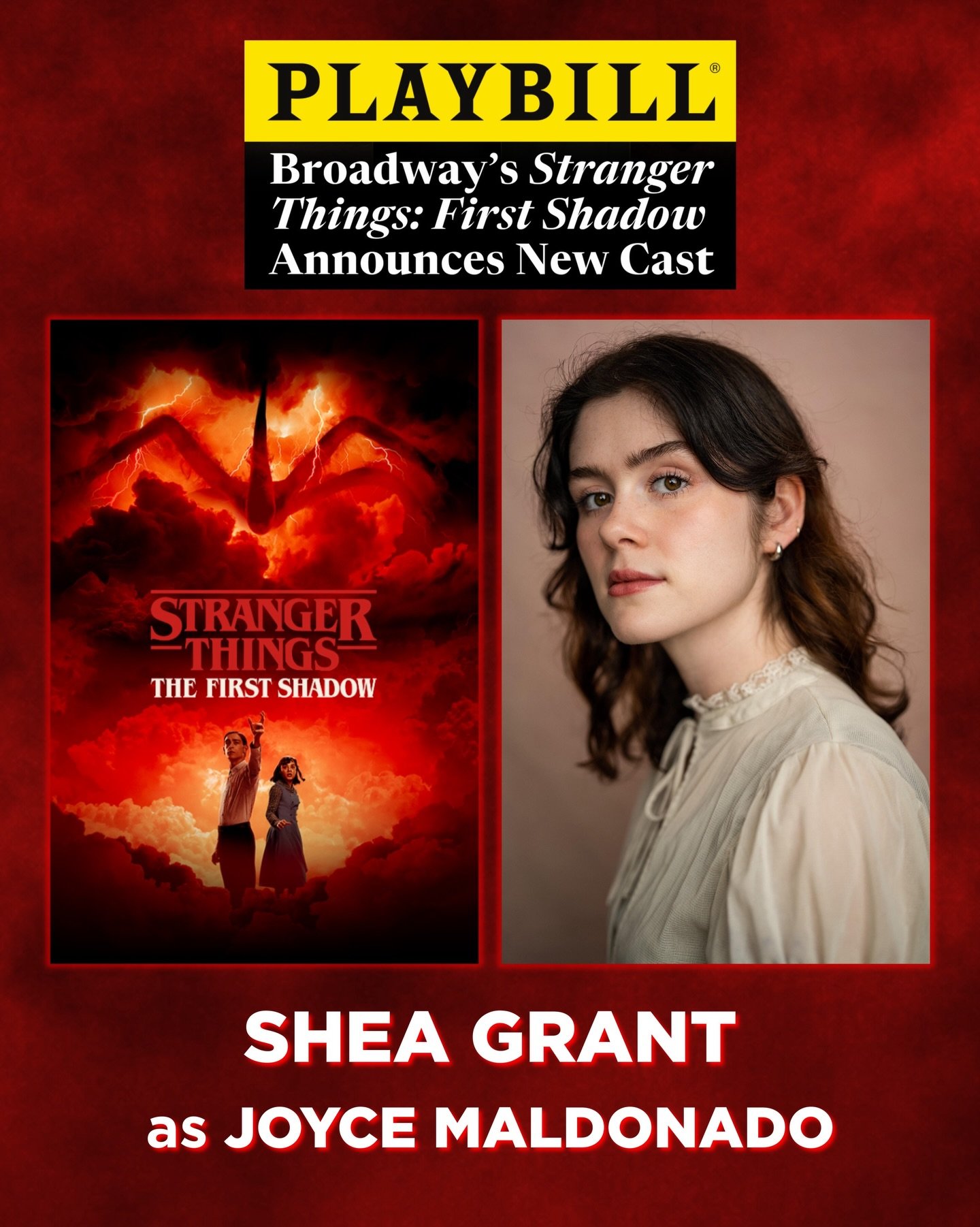 All of us here at AP are so incredibly proud of our amazing alumni Shea Grant who will be taking over the role of Joyce in Stranger Things: The First Shadow on Broadway. From our little stage to the biggest stage in the world, you have always approac