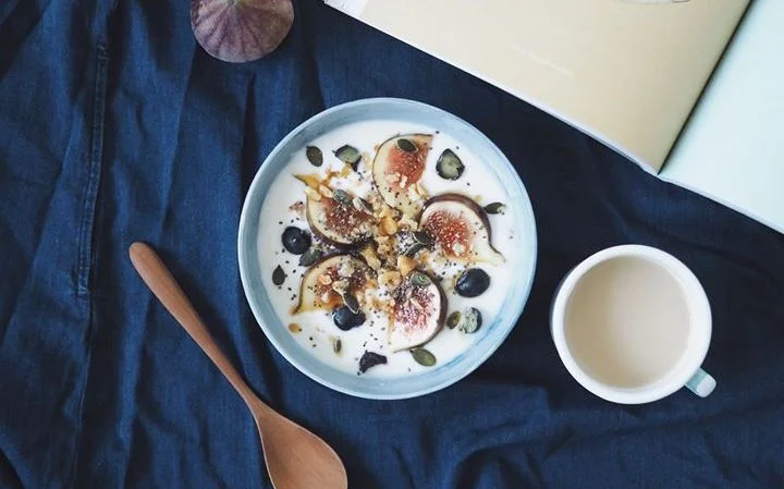 Coffee with Milk and Yougurt was my favourite breakfast.