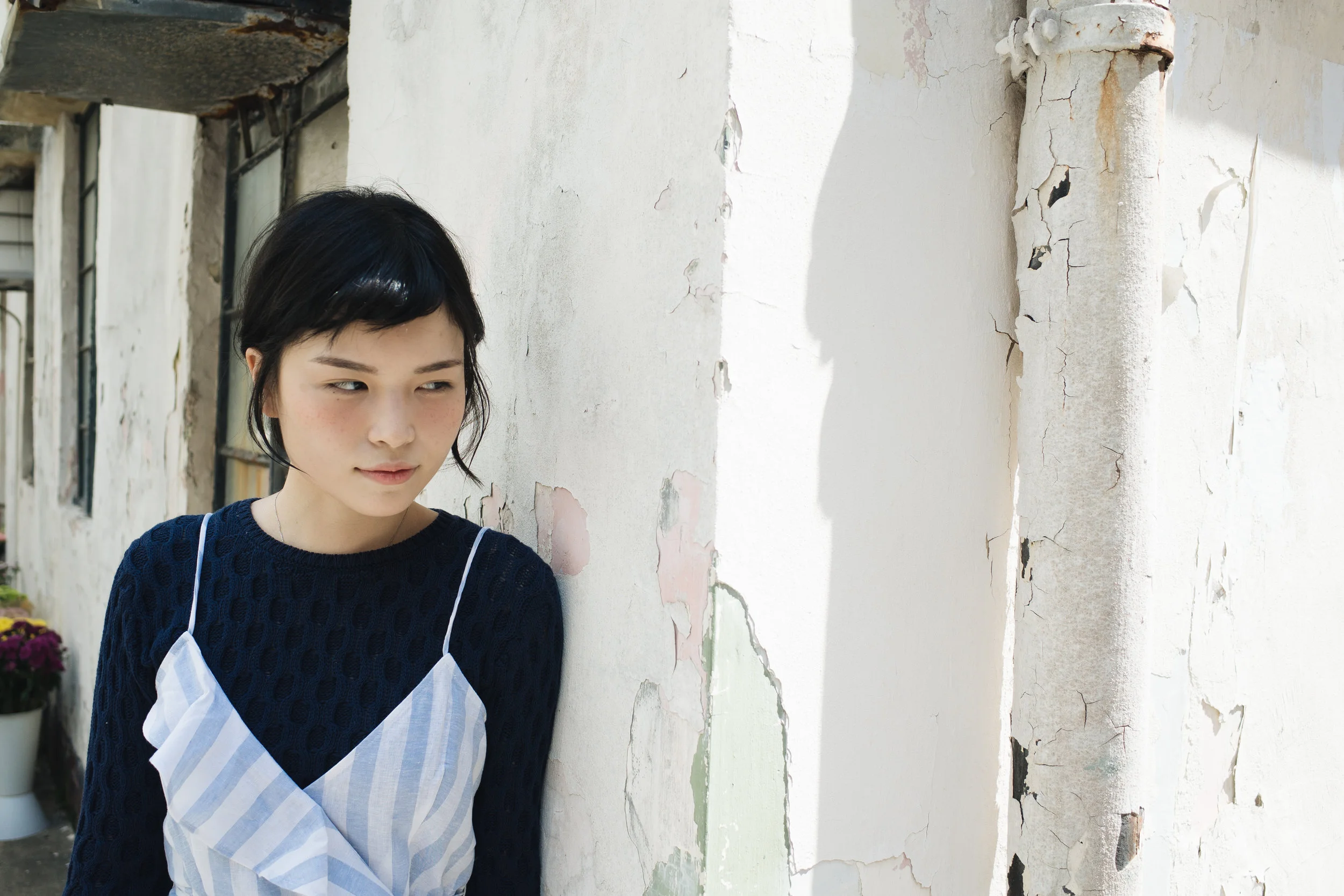 Outfits: (Knit Sweater) Vitos (Dress) Z ara (Sneakers) P airs in Paris