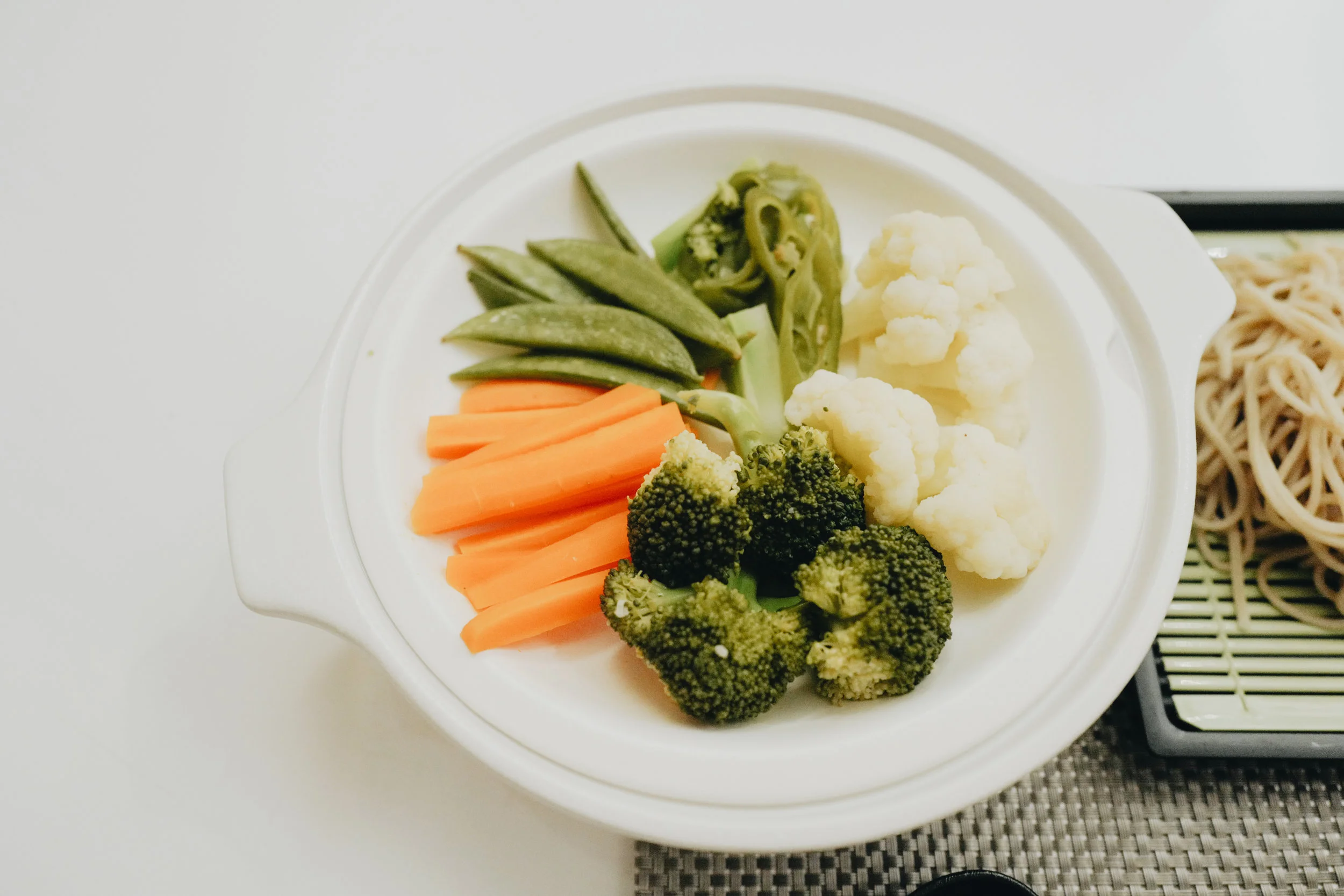 Steamed Veggies.