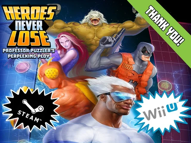 Heroes Never Lose: Professor Puzzler's Perplexing Ploy!